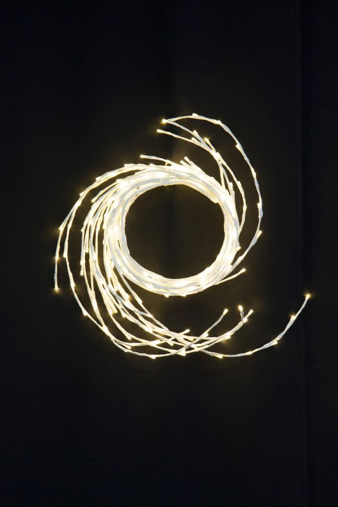 KONSTSMIDE LED-Lichterkette »Weihnachtsdeko aussen«, variabel als Lichterkranz/Lichtergirlande, 240 warmweiße Dioden