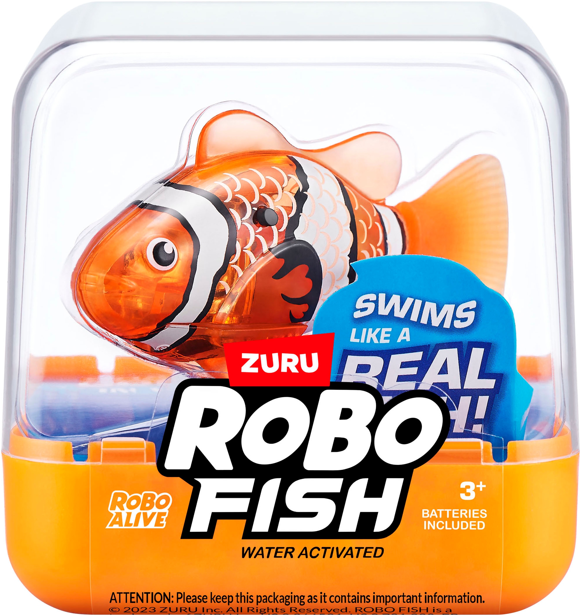 ROBO ALIVE Robotertier »Robo Alive, Robo-Fish Serie 3«, mit Funktion; Lieferung erfolgt farblich sortiert