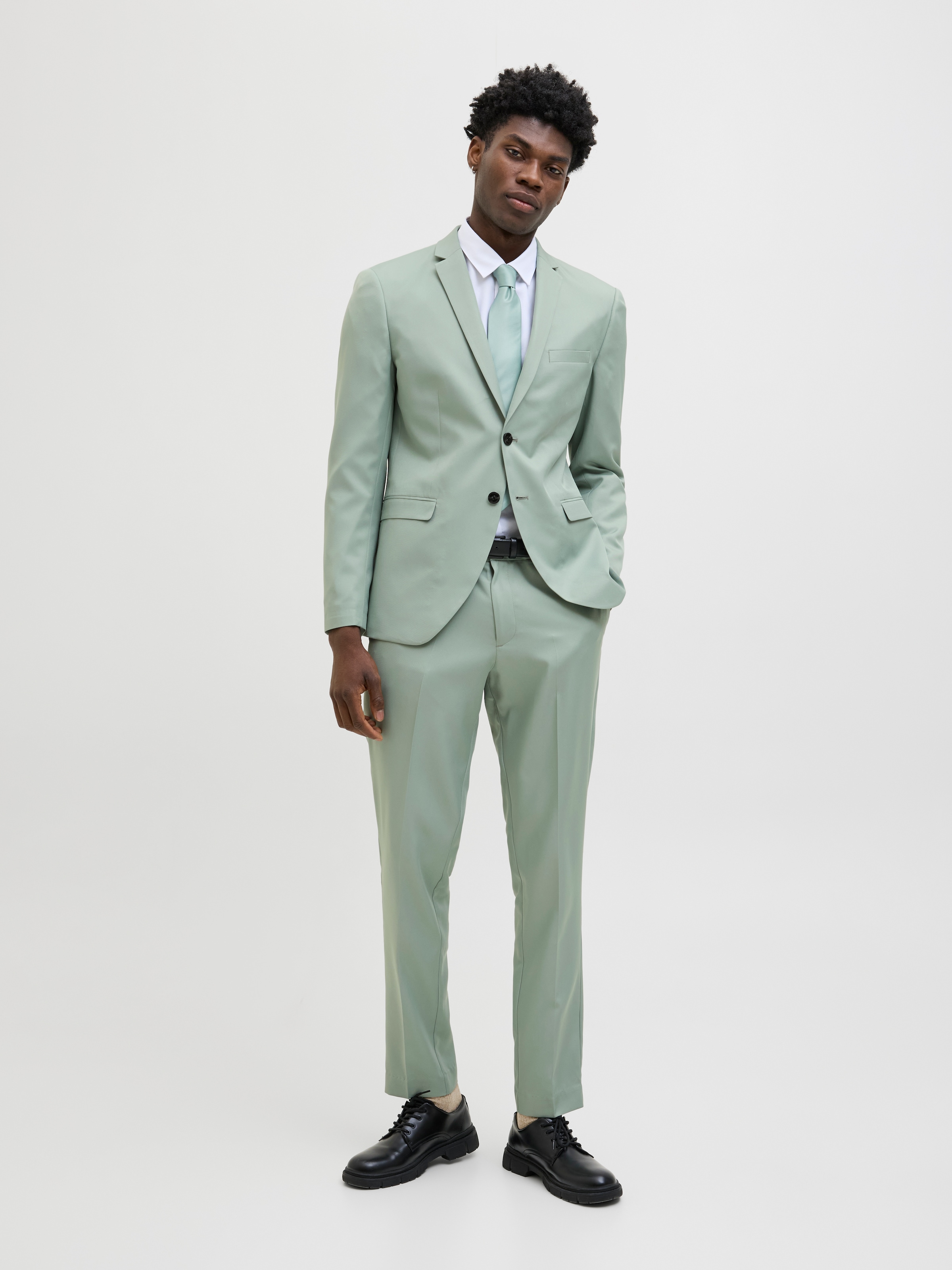 Jack & Jones Anzug »JPRCOSTA SUIT« Set, 2 tlg. sehr schmal Polyester, slim fit
