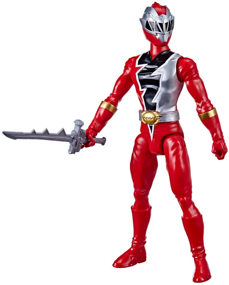 Hasbro Actionfigur »Power Rangers Dino Fury Roter Ranger, 30 cm«
