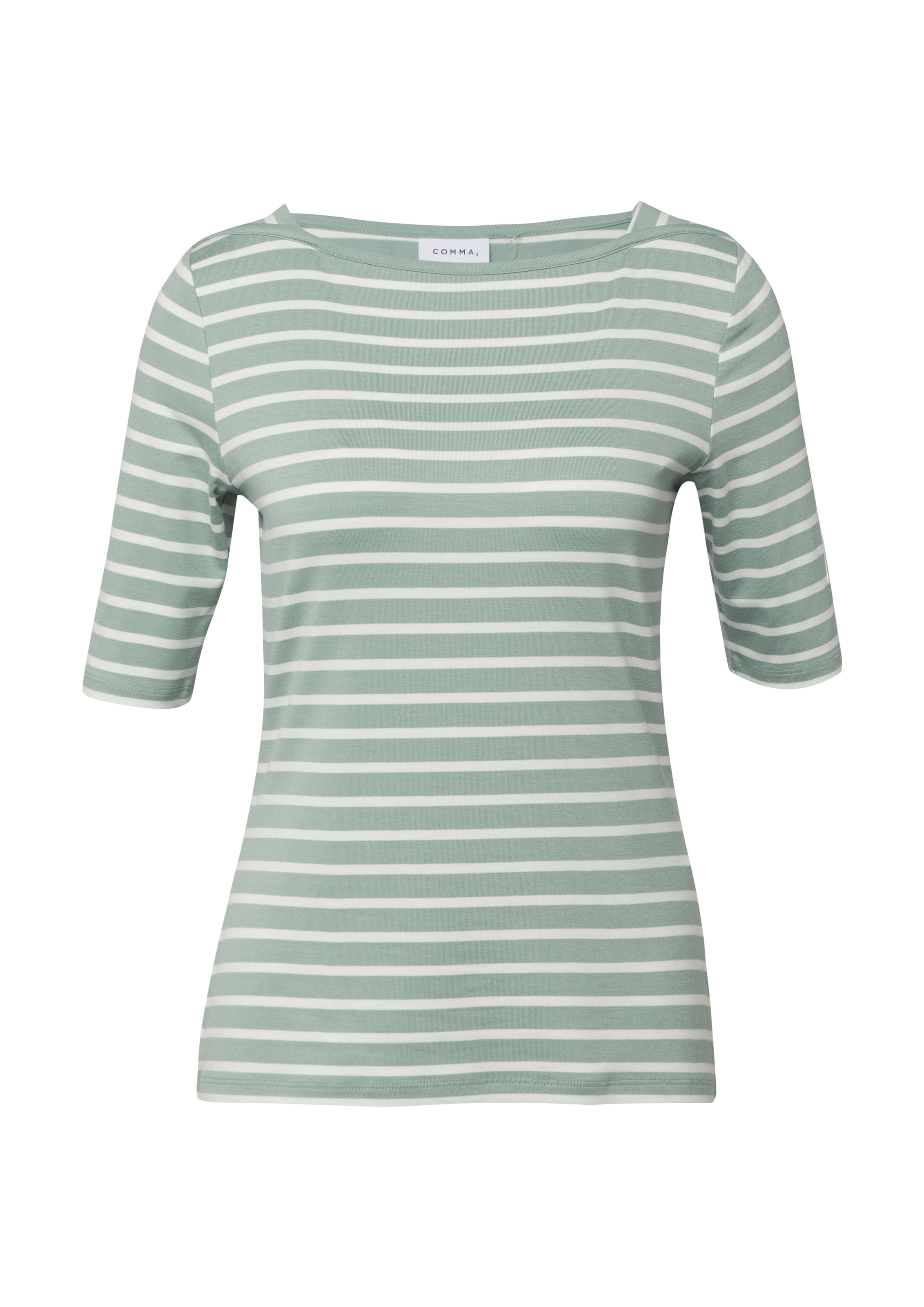 Comma T-Shirt im Streifen-Look
