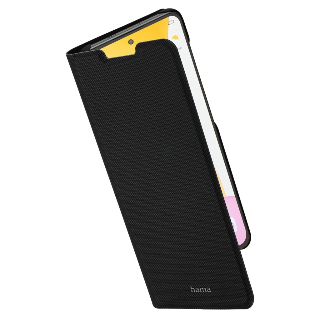 Hama Smartphone-Hülle »Booklet Slim Pro für Xiaomi 12 Lite, schwarz, aufstellbar, klappbar«