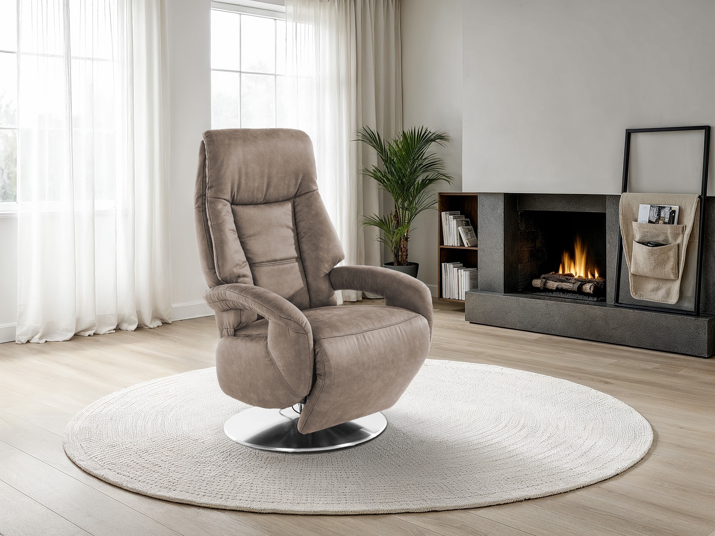 sit&more TV-Sessel »Enjoy Größe M« in Größe M, wahlweise mit Motor und Aufstehhilfe