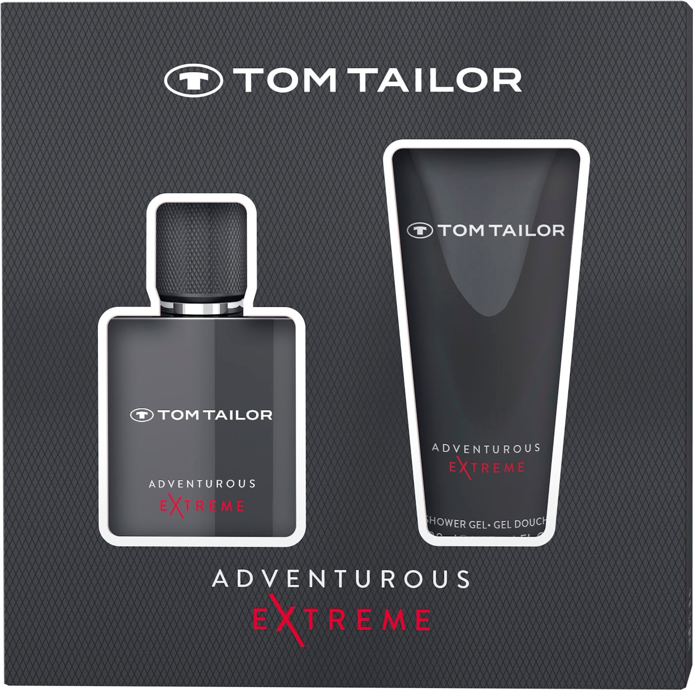 TOM TAILOR SG kaufen tlg.), Extreme 30ml | 100ml«, Parfum de him, Duschgel EdT, »Adventurous for Männerduft, Eau UNIVERSAL + (2 Toilette