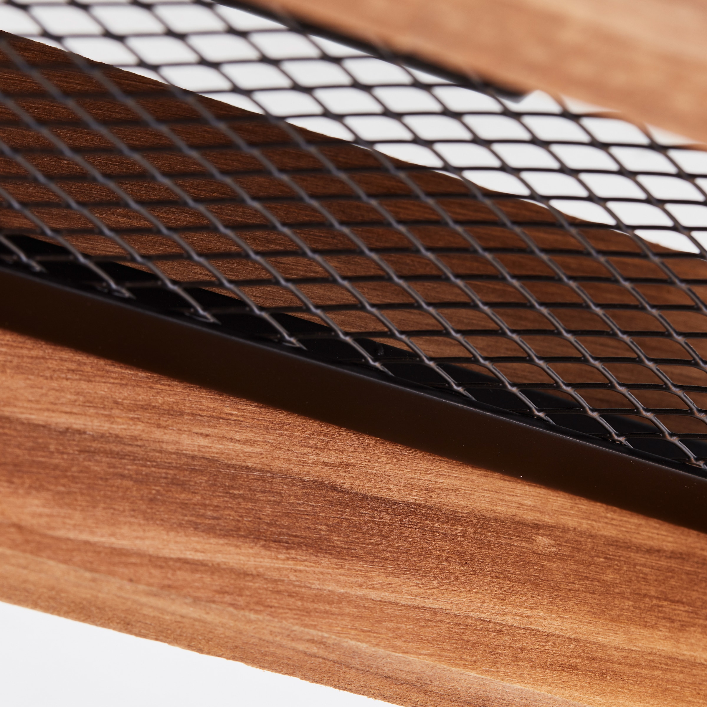 Brilliant Deckenleuchte »Calandra« E27 1 Stk. 38 cm Breite, 2 x E27, Metall/Holz, schwarz/holz