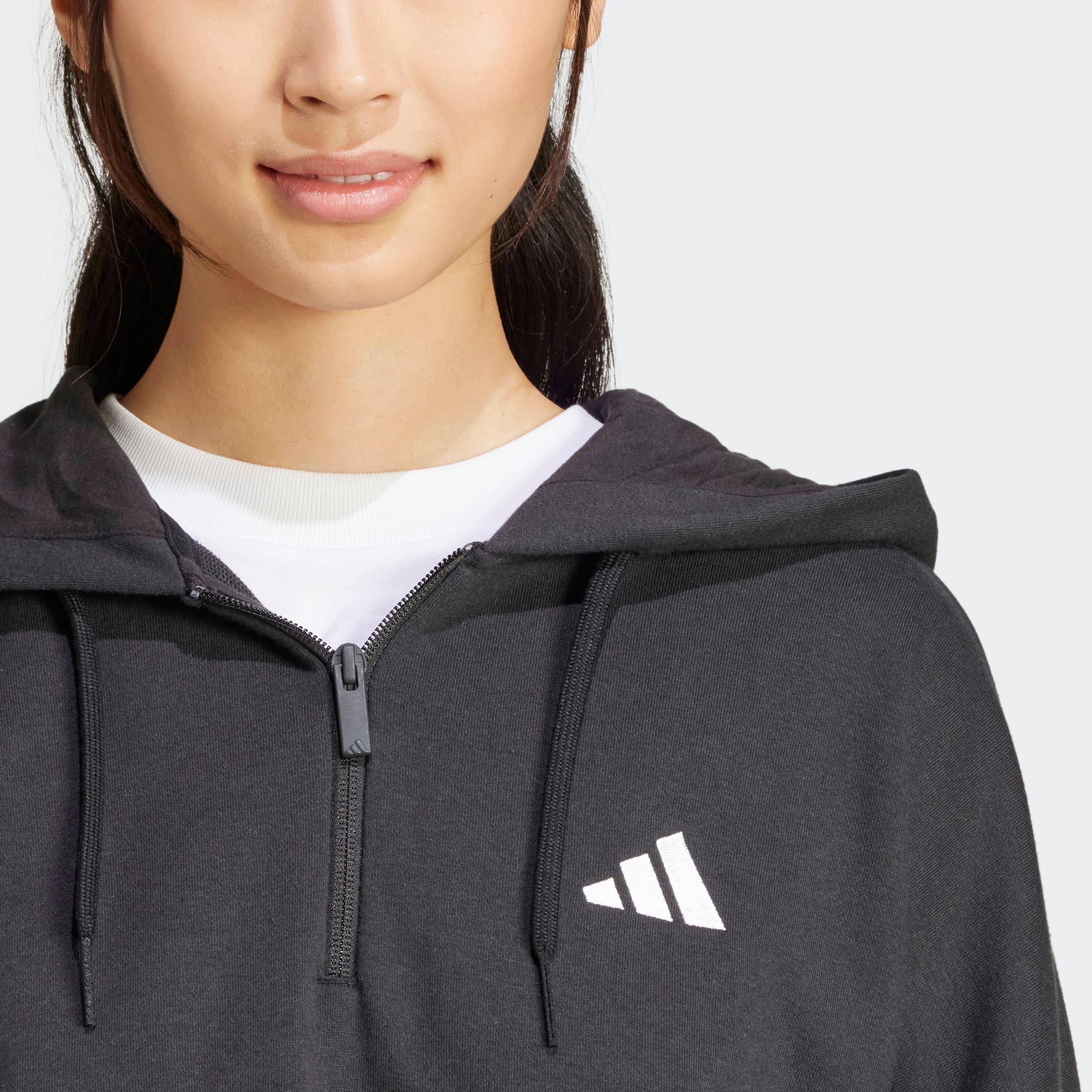 adidas Sportswear Kapuzensweatshirt »W 3S FT QZ HD«