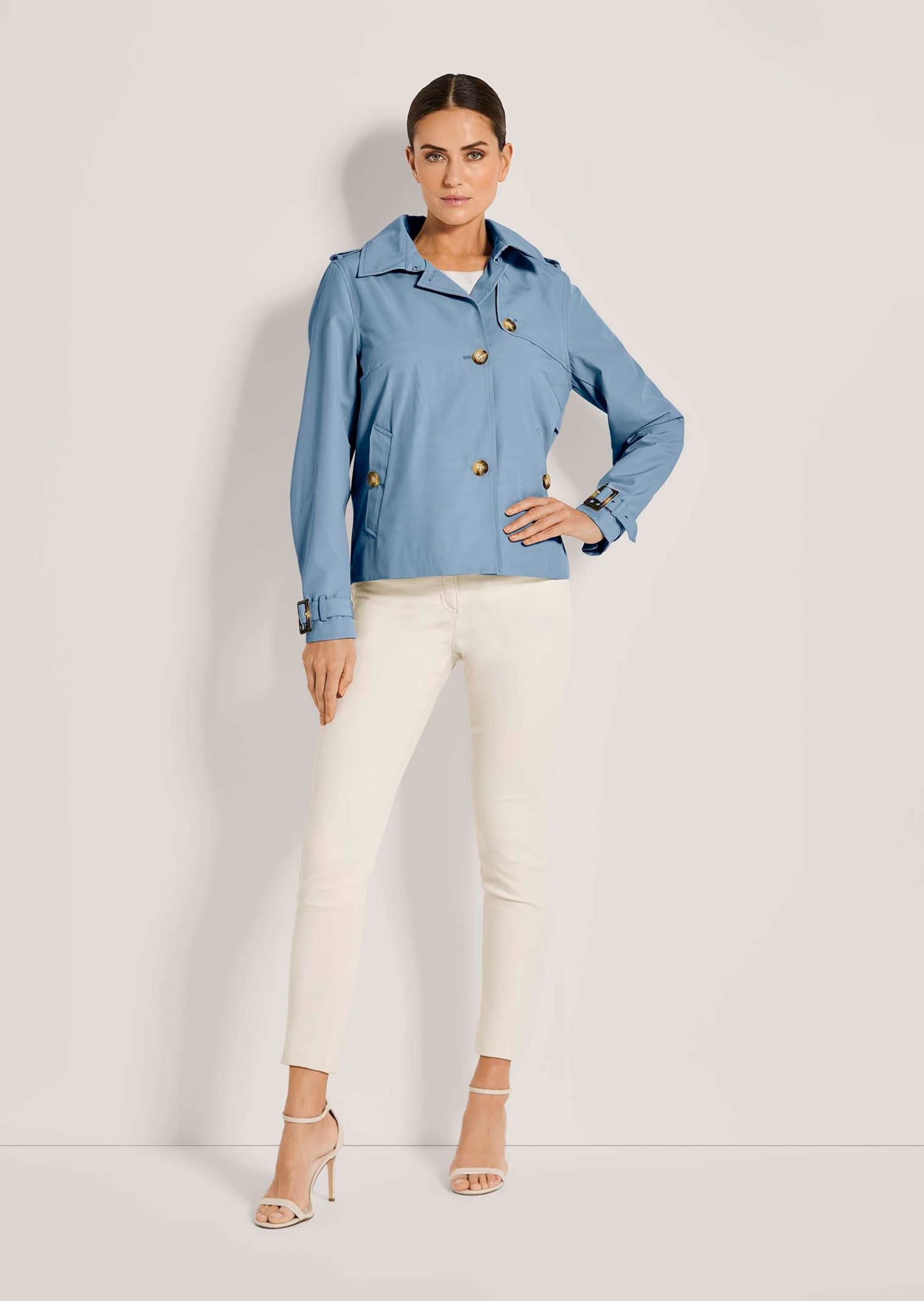 MADELEINE Trenchcoat »Kurzjacke Verkürzte Trenchjacke mit Taschen«