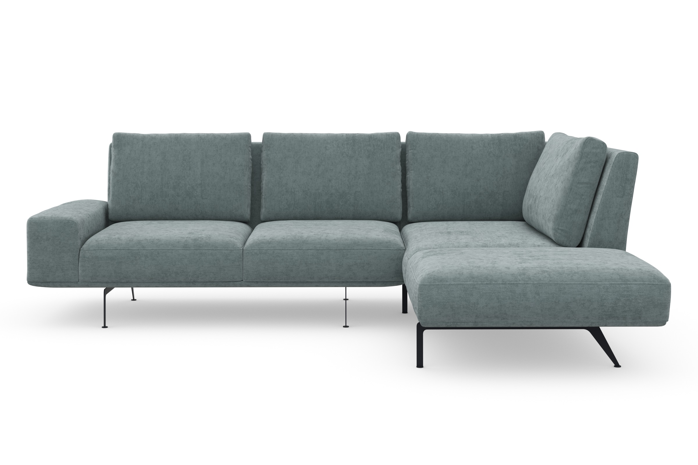 machalke® Ecksofa »L-Form«, mit hoher Bodenfreiheit