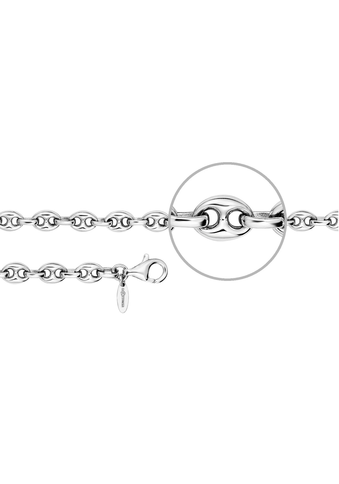 Der Kettenmacher Silberkette ca. bei CK1-S« ♕ »Schiffsankerkette, breit, mm 6,5