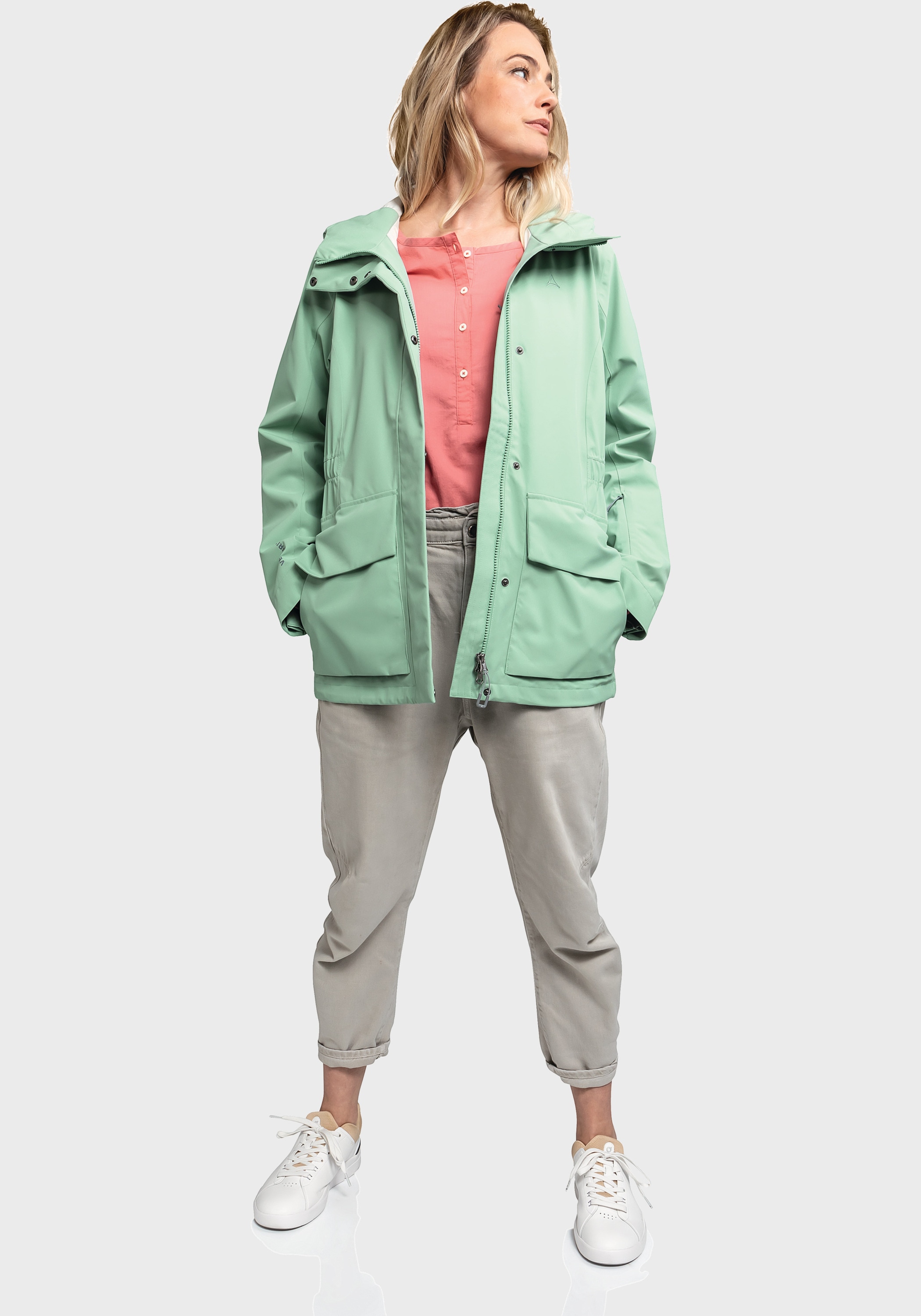 Schöffel Outdoorjacke »Jacket Geneva L«, mit Kapuze