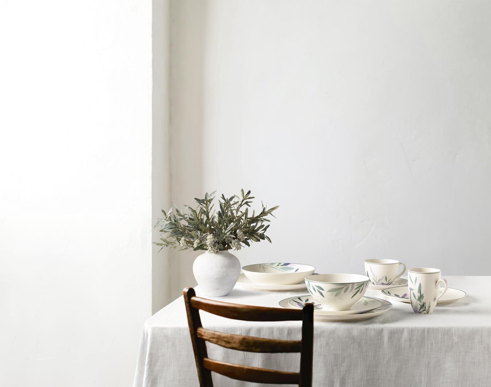 Seltmann Weiden Geschirr-Set »Frühstücks-Set Savona Provence 6er Set bunt-beige« Spülmaschinenfest, Mikrowellensicher, Ofenfest