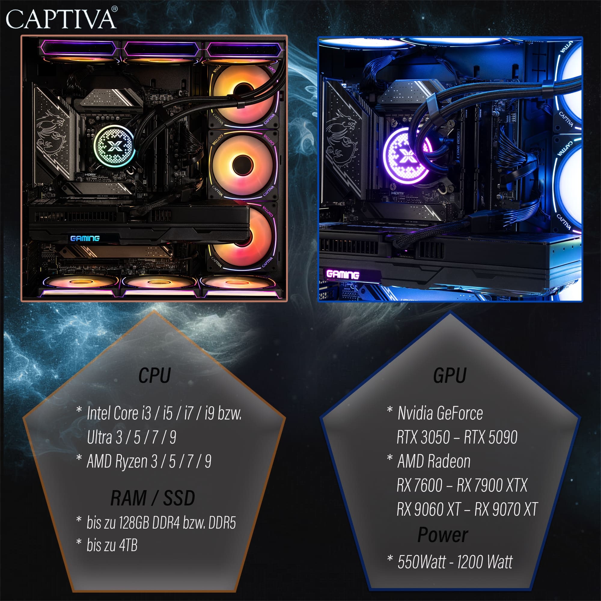 CAPTIVA Gaming-PC »Advanced Gaming I78-068«