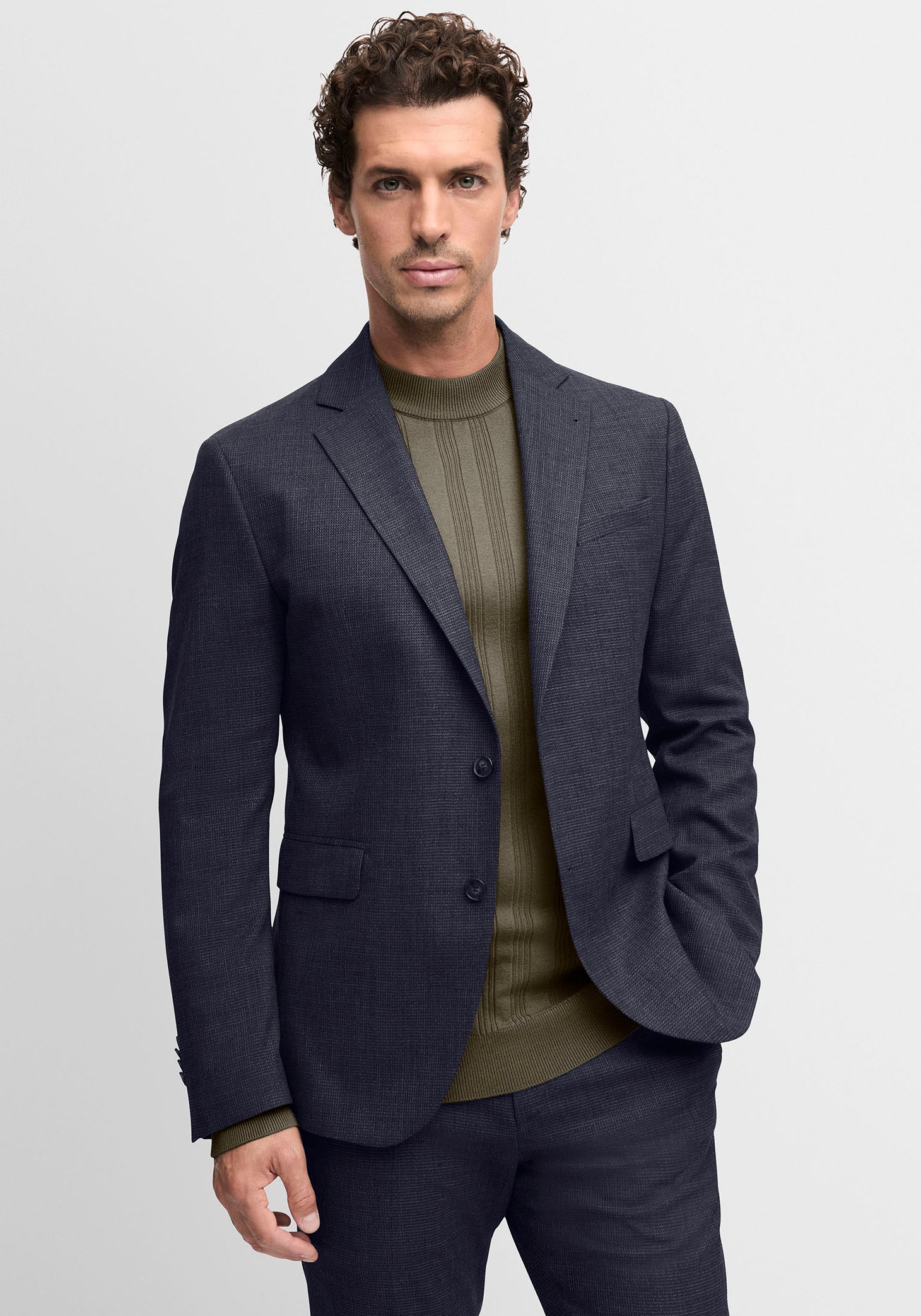 Cinque Baukastensakko »CIDATA« in dezentem Muster, Regular Fit