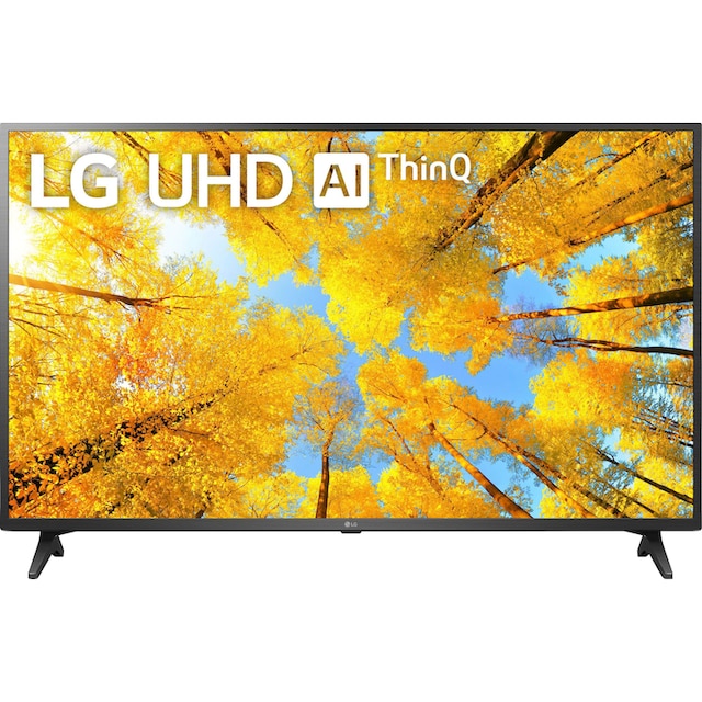LG LED-Fernseher »55UQ75009LF«, 139 cm/55 Zoll, 4K Ultra HD, Smart-TV, α5  Gen5 4K AI-Prozessor,Direct LED,HDR10 Pro und HLG,Sprachassistenten ➥ 3  Jahre XXL Garantie | UNIVERSAL