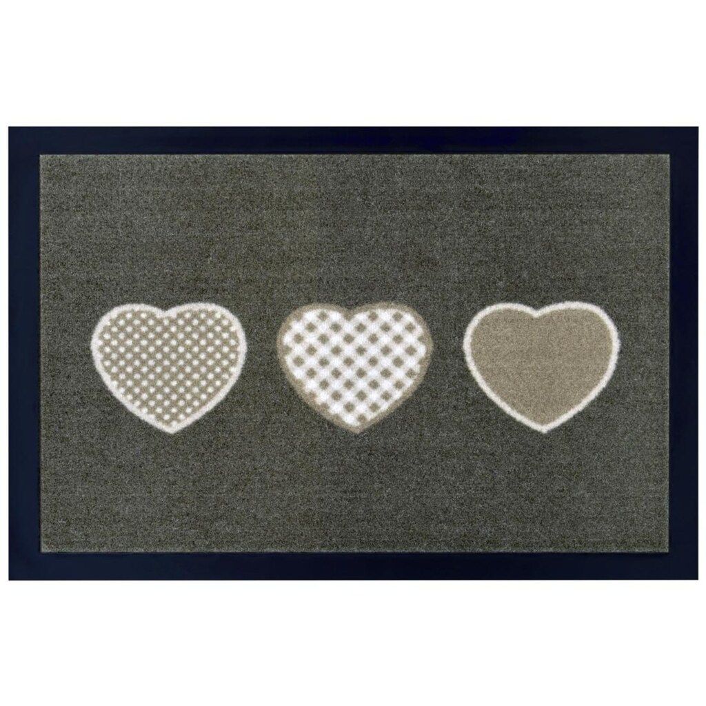 HANSE Home Fußmatte »Three Hearts«, rechteckig