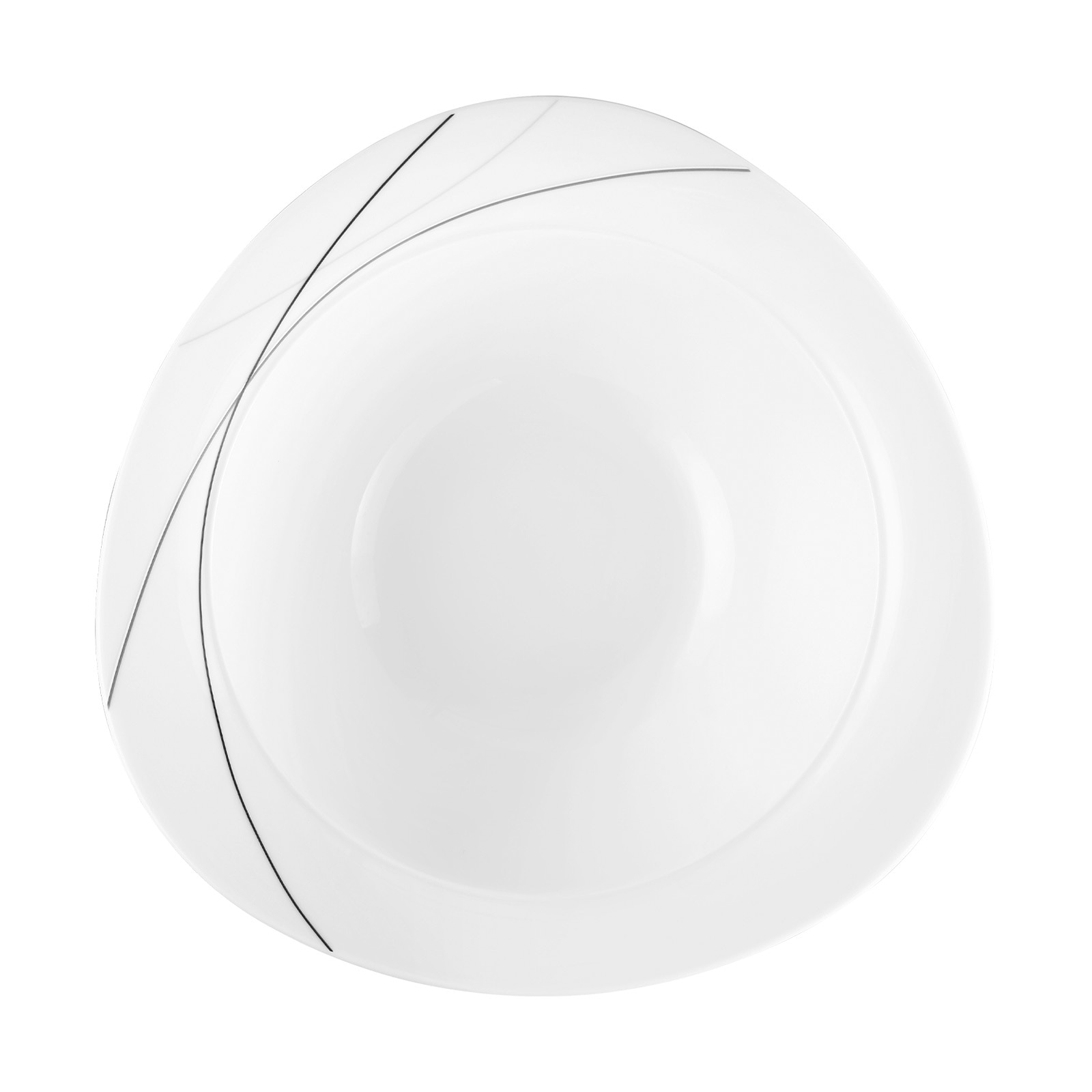 Seltmann Weiden Schale »Schüssel Trio Highline ø 28 cm weiß-grau«