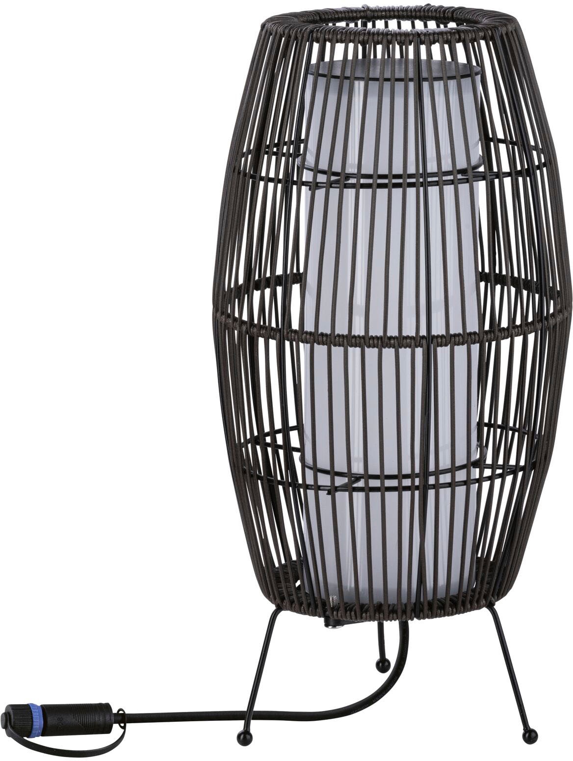 Paulmann LED Gartenleuchte »Outdoor Plug & Shine Basket 40 RGBW ZigBee IP44«, 1 flammig, ZigBee IP44 RGBW