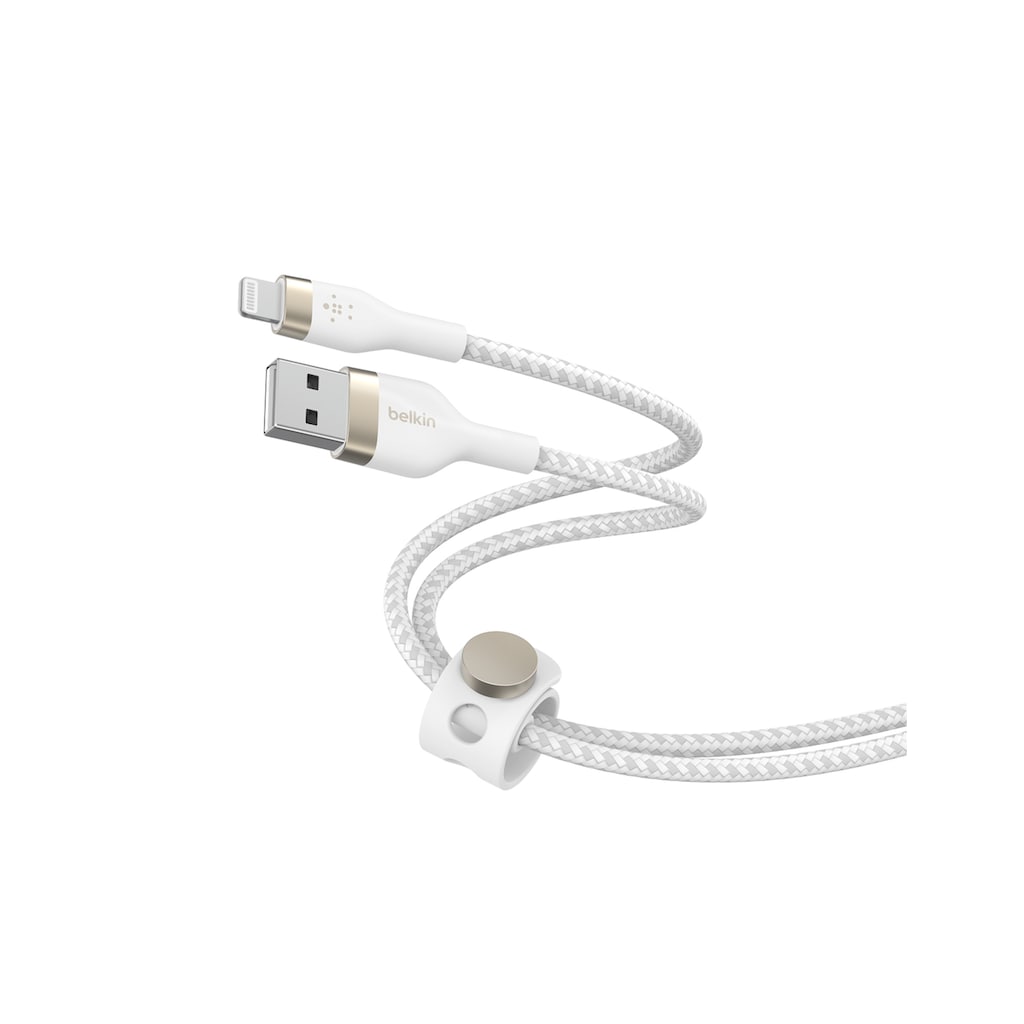 Belkin USB-Kabel »PRO Flex Lightning/USB-A Kabel, Apple zert.«