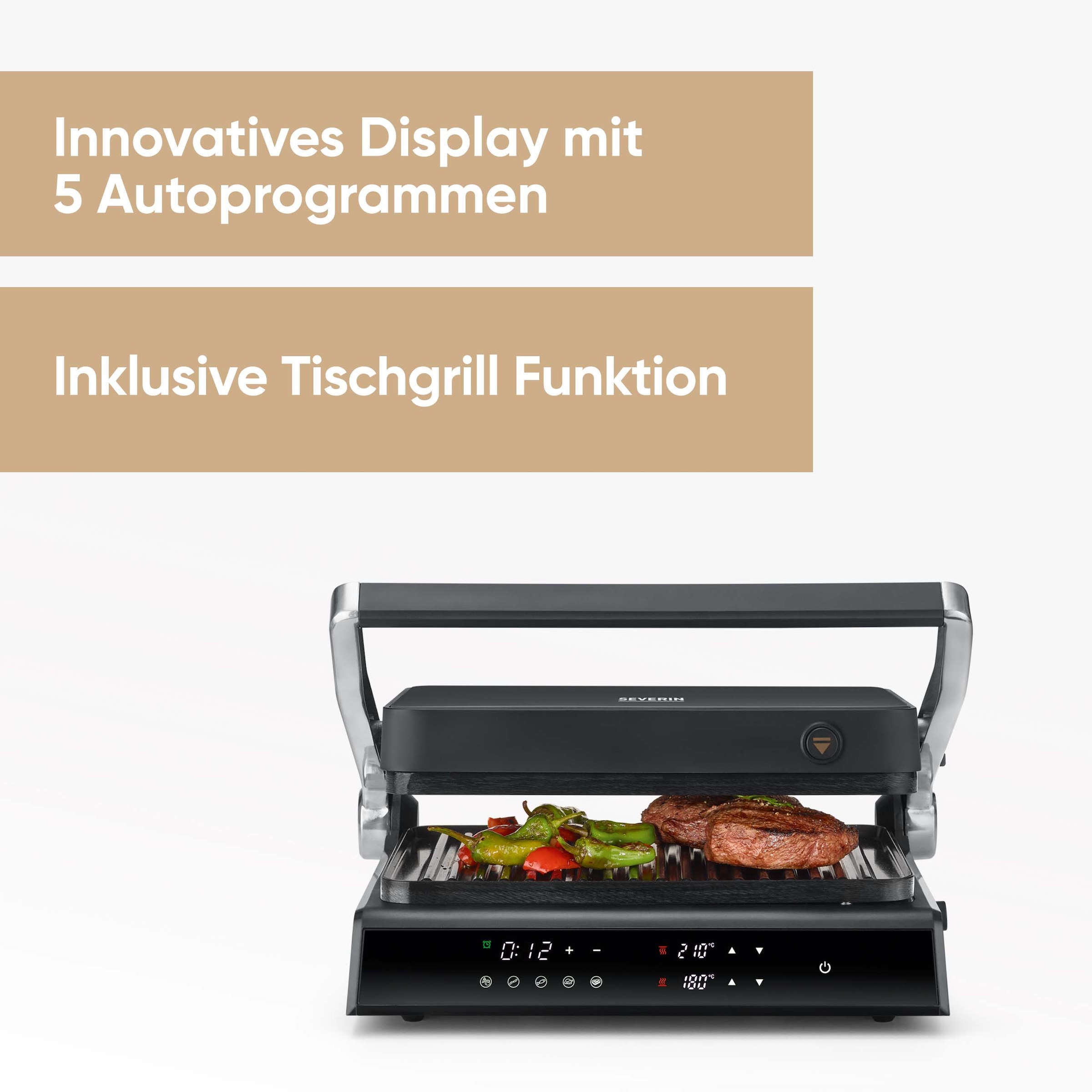Severin Kontaktgrill »KG2399  SEVINI COMFORT« 2000 W