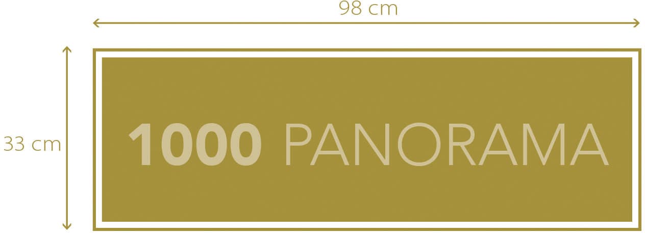 Clementoni® Puzzle »Panorama, Game of Thrones - The Iron Anniversary«, Made in Europe