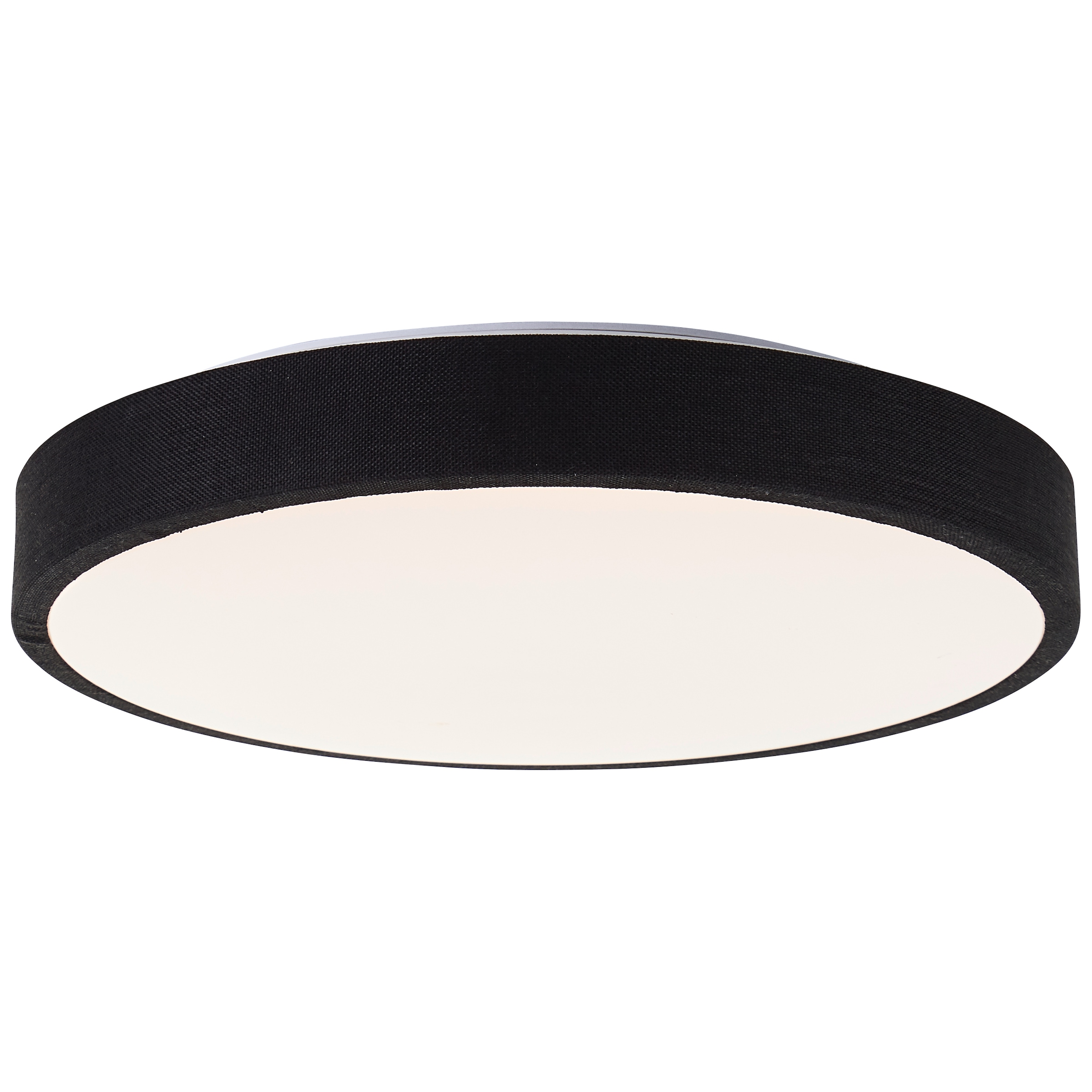 Brilliant LED Deckenleuchte »Filiz« 1 Stk. Warmweiß Textil, Ø 39 cm, 24 W, 2400 lm, 3000 K, 3-Stufen dimmbar