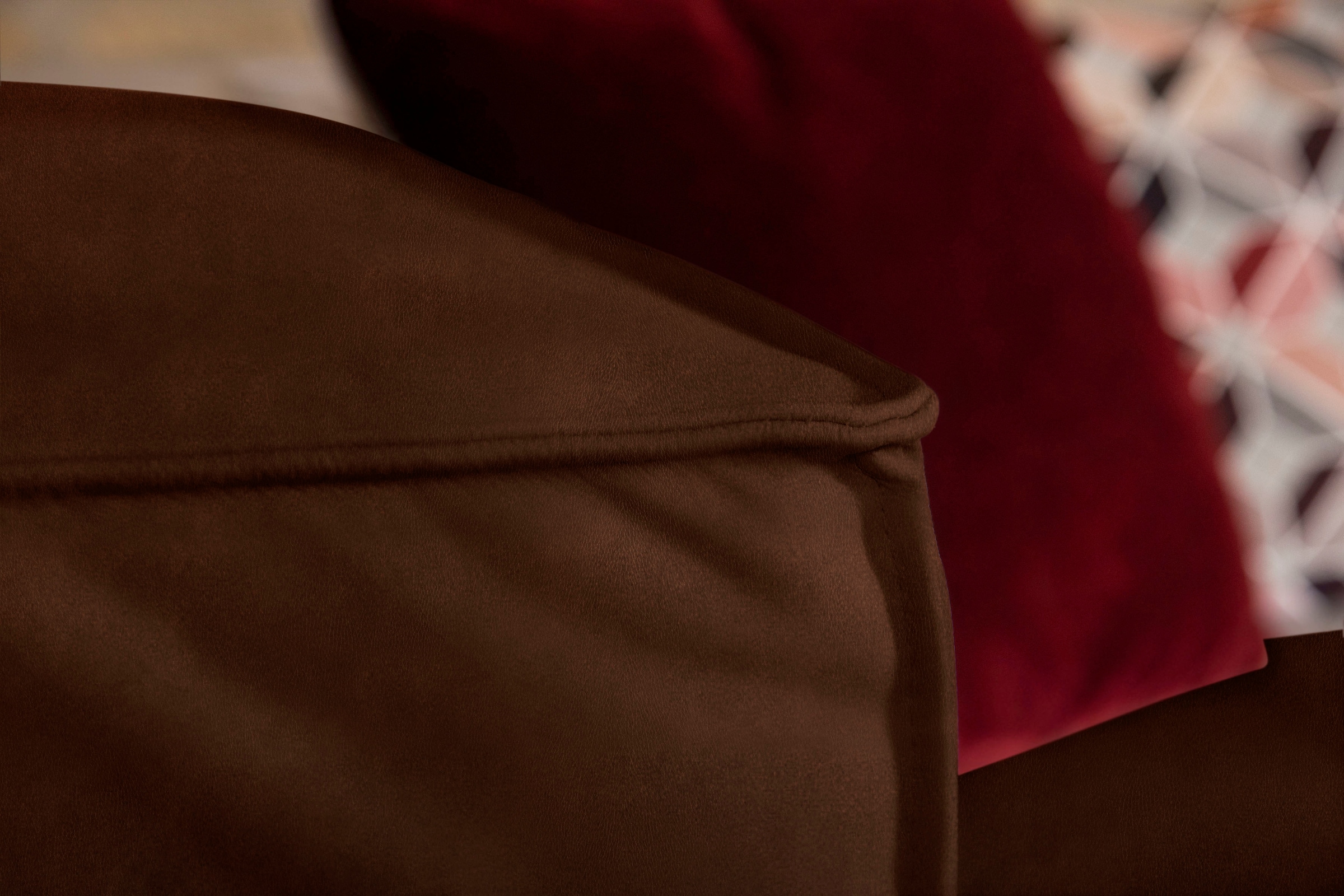 W.SCHILLIG Ecksofa »around-the-block, modern und elegant, bequem, L-Form«, mit eleganter Biese, mit Federkern