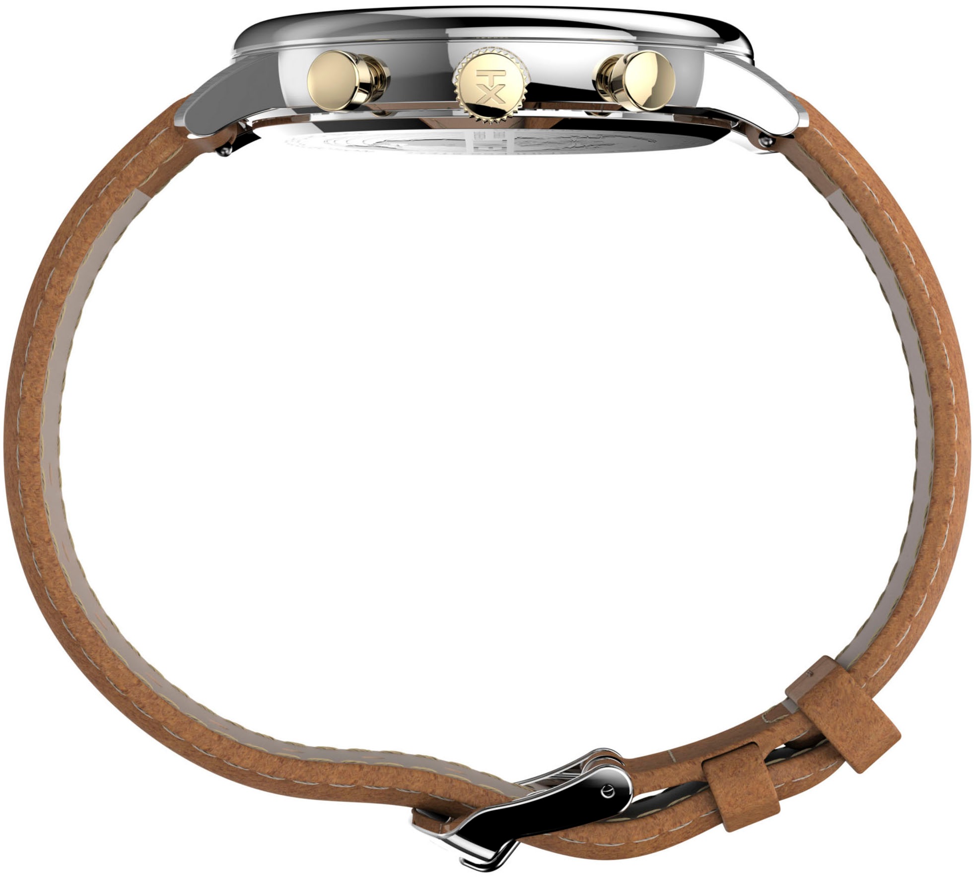 Timex Chronograph »CHICAGO«, Quarzuhr, Armbanduhr, Herren, Datum, Stoppfunktion, 12/24-Std.-Anzeige