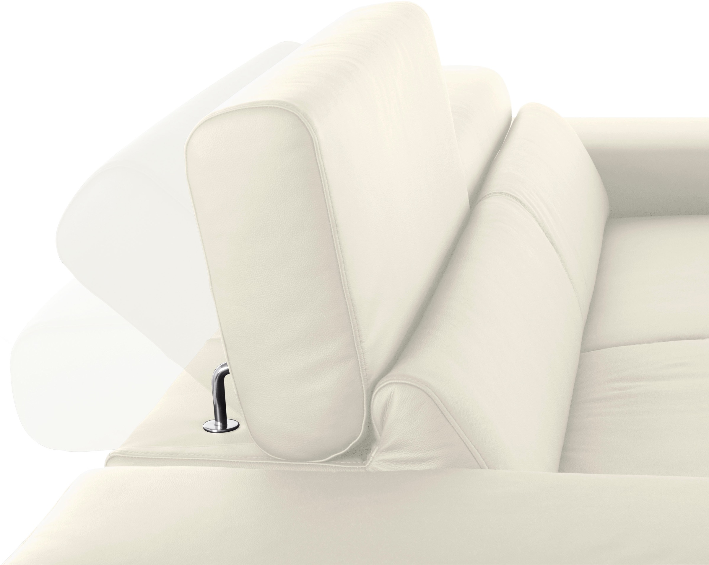 W.SCHILLIG 2-Sitzer »finn«, German Design Award 2016, Fußgestell Nussbaum natur, Breite 210 cm