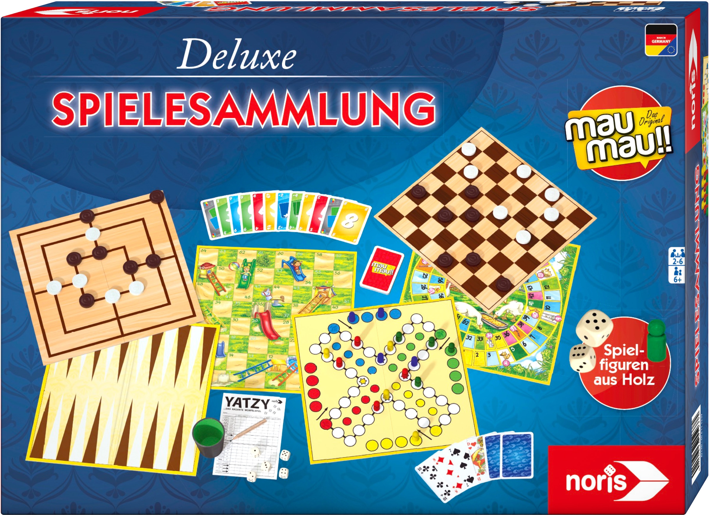 Noris Spielesammlung »Deluxe Spielesammlung«, Made in Germany