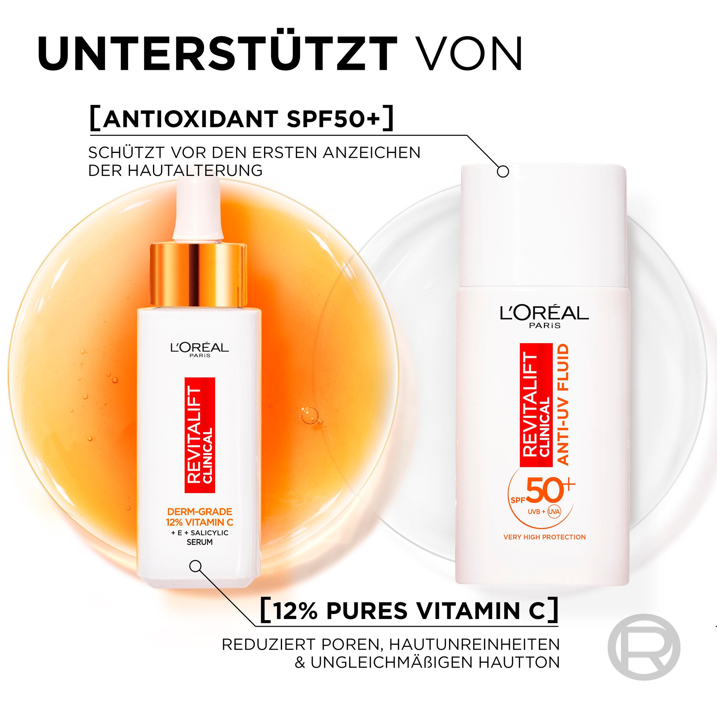L'ORÉAL PARIS Gesichtspflege-Set »Revitalift Vitamin C Duo«, (Set, 2 tlg.), mit hoher Wirksamkeit