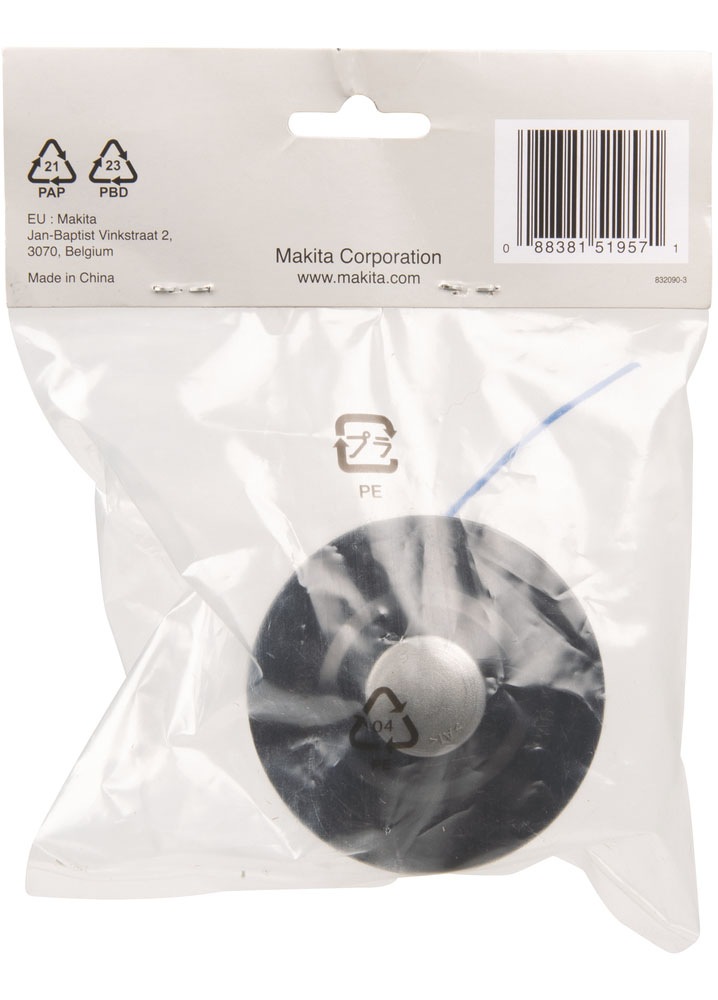 Makita Fadenspule, (1 St.), 1-Fadenkopf Tap&Go, M8x1,25RH, 1,6 mm, Four-Leaf Mähfaden