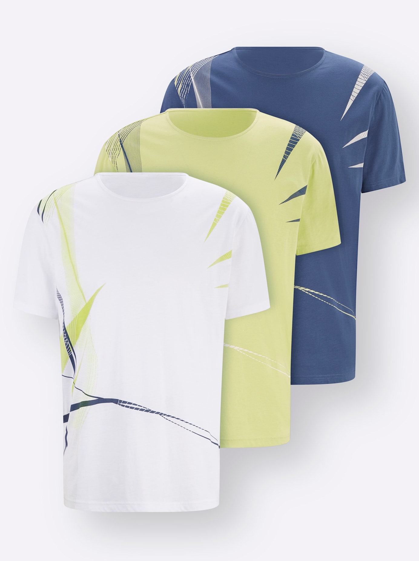 Classic Kurzarmshirt »Shirt«, 3 Stk.
