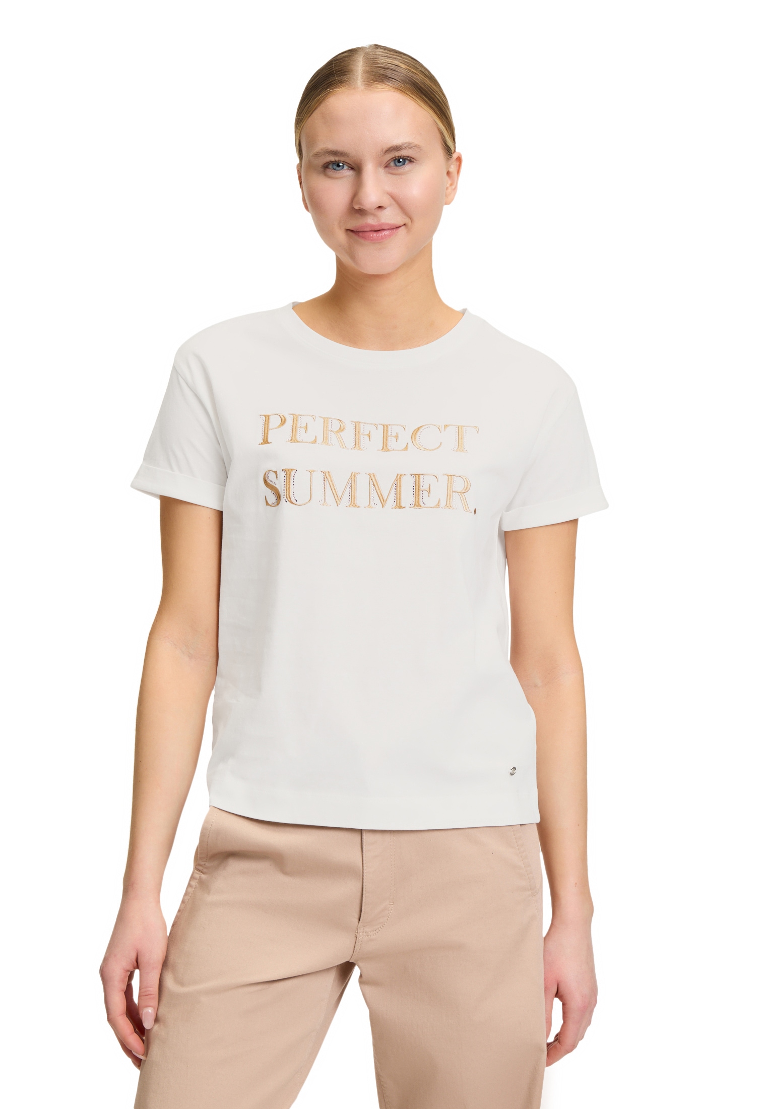 Betty&Co T-Shirt »Casual-Shirt mit Strass«