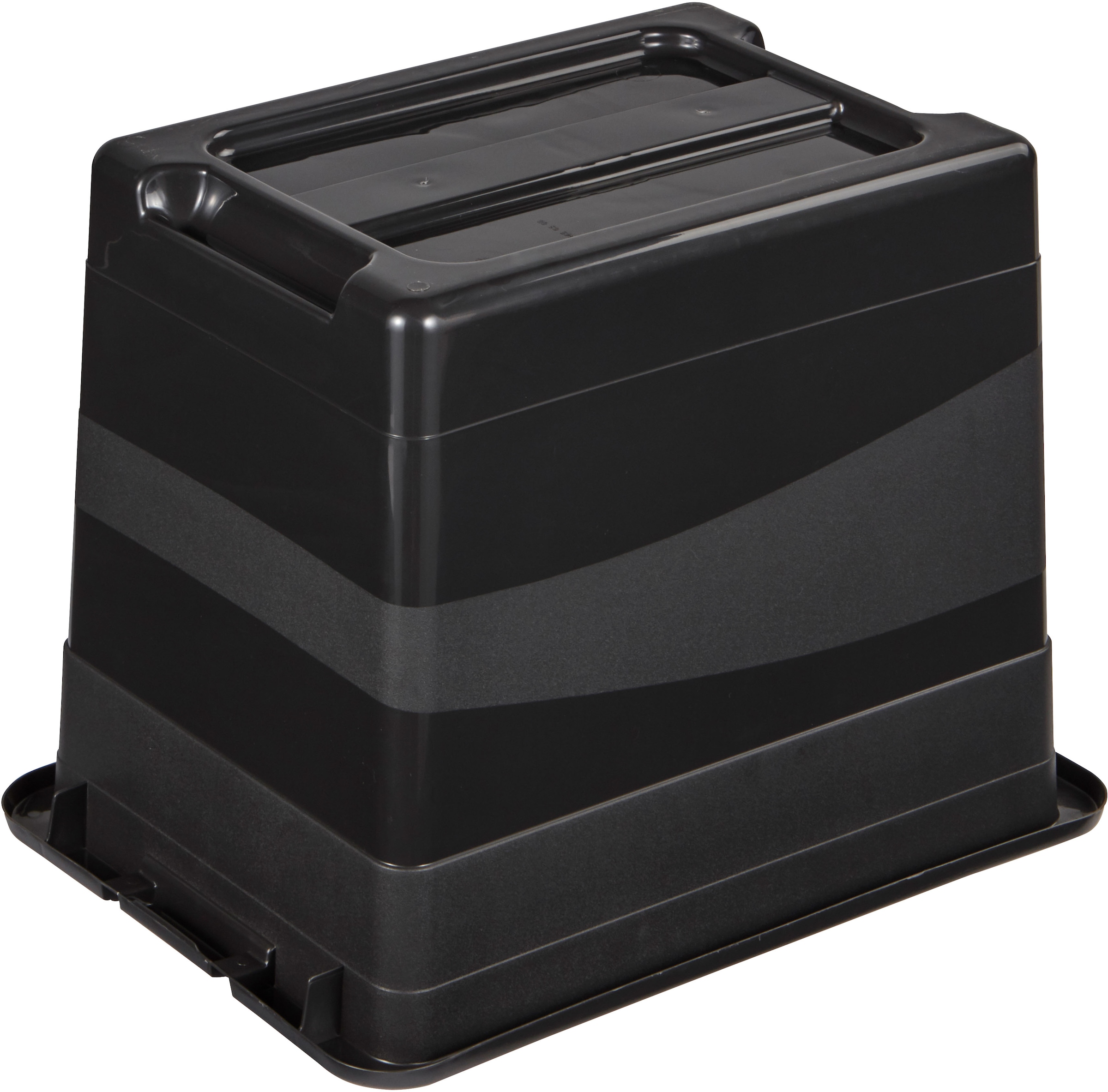 keeeper Transportbehälter »eckhart, 5er Set Transporbox, 24 L, 39,5 x 29,5 x 30 cm« 29,5 cm breit 30 cm hoch 39,5 cm lang Set, 5 Stk. tlg. seitl. Clips, Griffe am Boden, stoßfeste Seitenwände, robuster Deckel