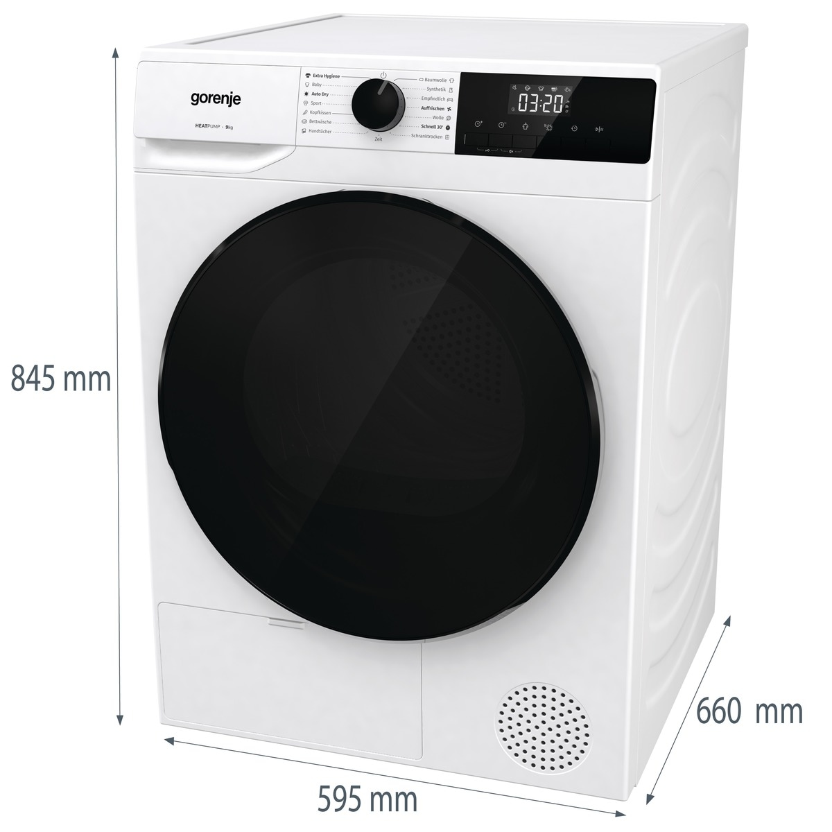 GORENJE Wärmepumpentrockner »DHNA 92/DE«, 9 kg, Energieeffizienzklasse A++