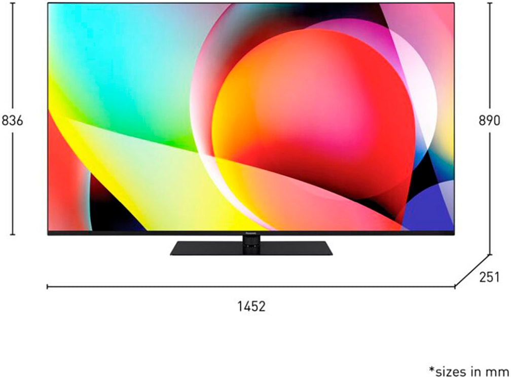 Panasonic LED-Fernseher »TN-65W70AEZ«, 4K Ultra HD, Google TV-Smart-TV