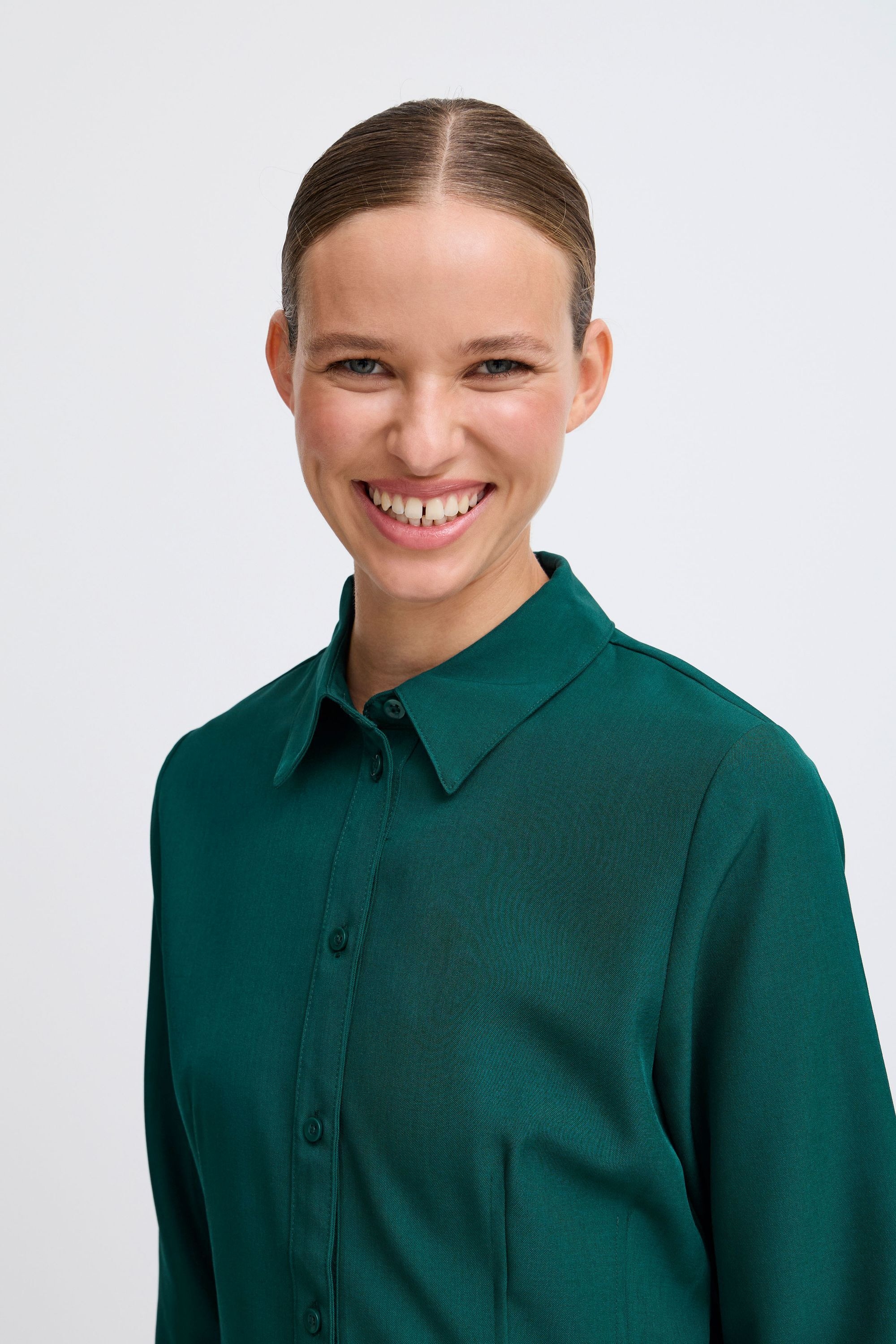 b.young Tunika »Langarmbluse BYMMMIDDE SHORT SHIRT -«