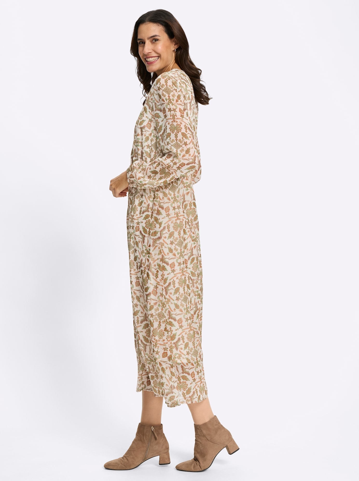 Inspirationen Druckkleid »Druck-Kleid«