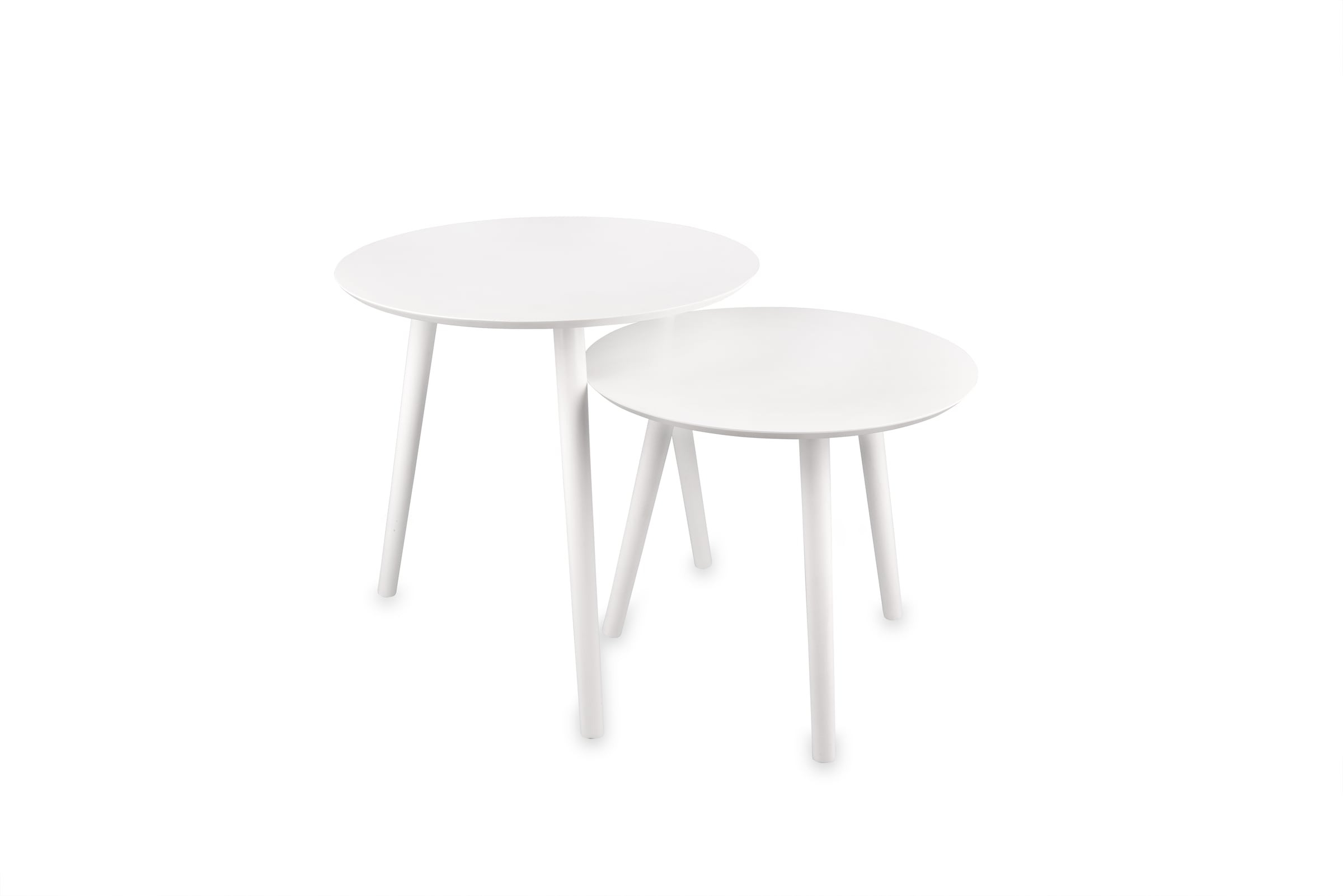 MIRRORS AND MORE Beistelltisch »Vilana« Set, 2 Stk. tlg. schlichte Farbgebung