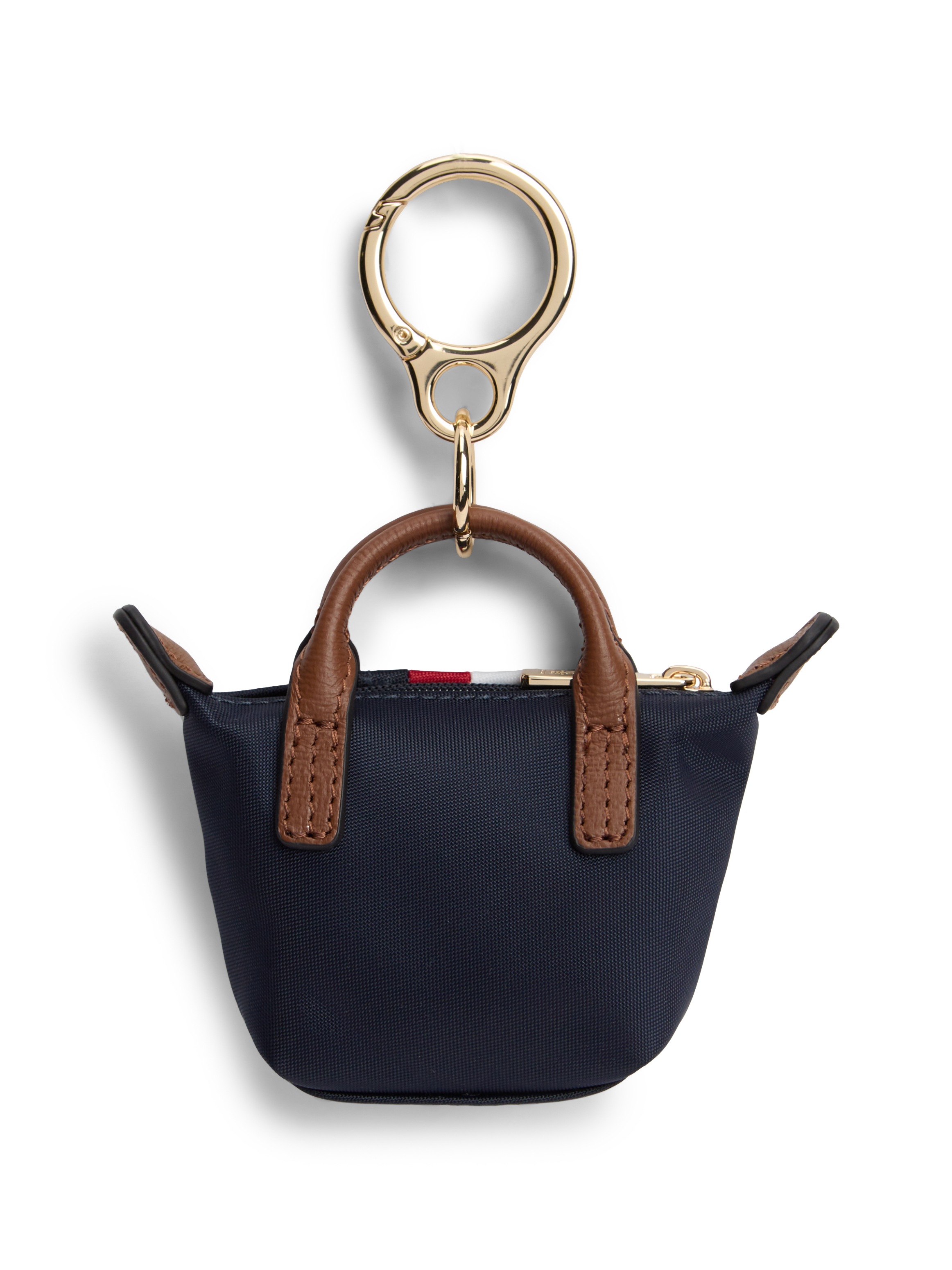 Tommy Hilfiger Taschenanhänger »TH CHARMS POPETTE NANO CORP« Damen Schlüsselanhänger, Bag Charm mit TH-Logo