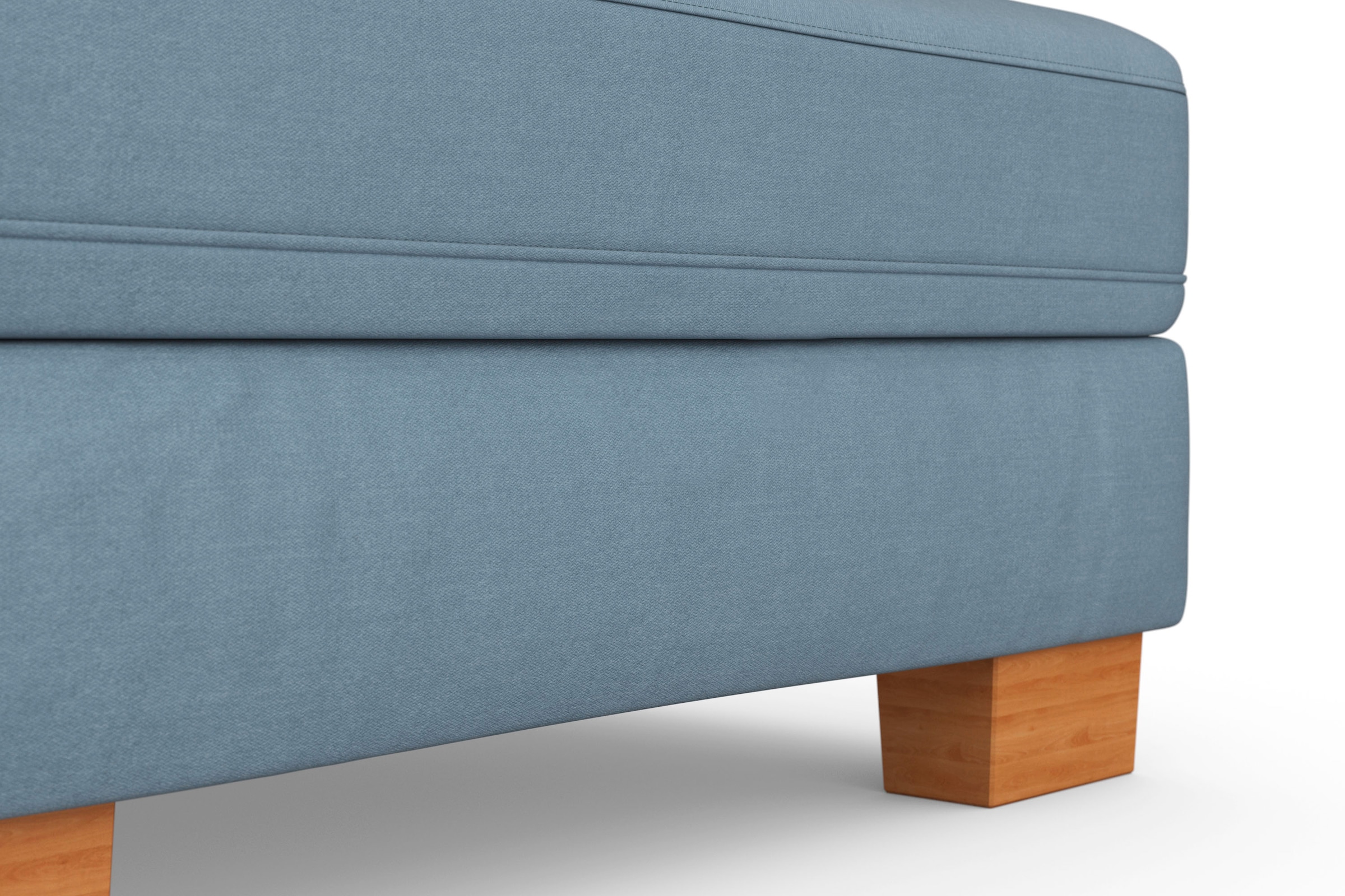sit&more Wohnlandschaft »Dundee U-Form«, mit Federkern und Massivholzfüßen, wahlweise mit Kopfteilverstellung