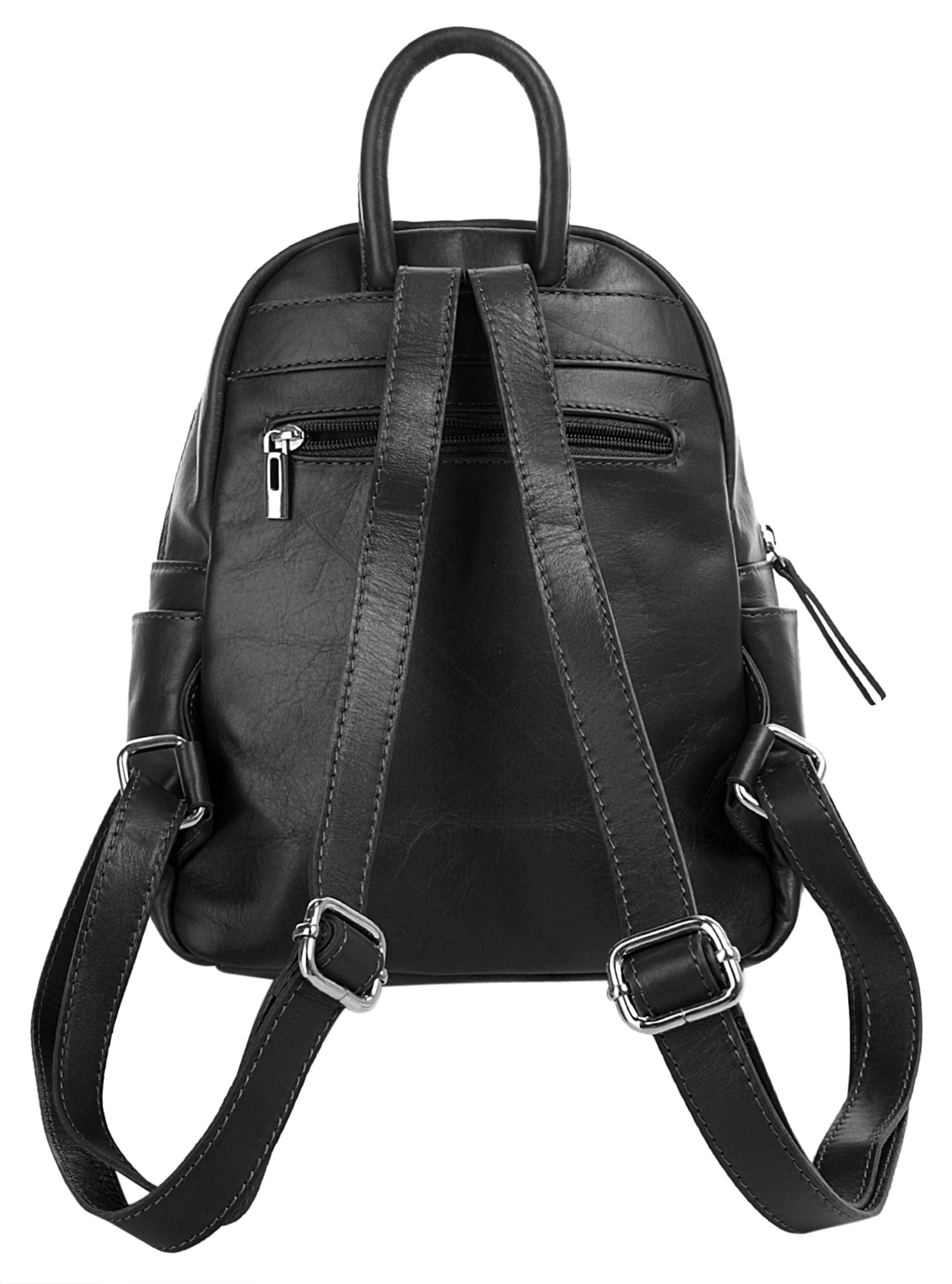 Samantha Look Cityrucksack, echt Leder, Made in Italy