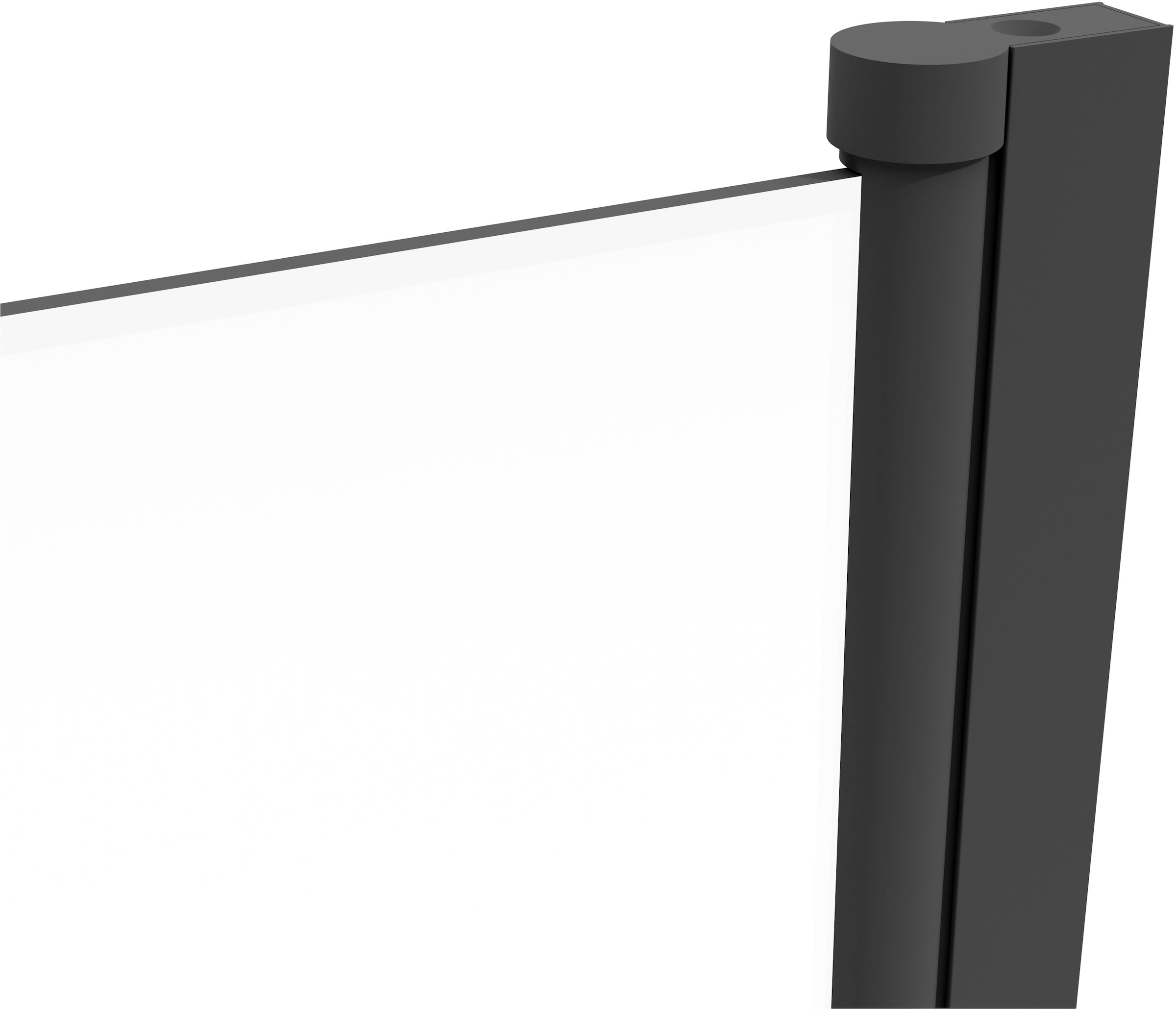 Marwell Badewannenfaltwand »White Vital« 3-flügelig, Aluminiumrahmen, mit integriertem Handtuchhalter