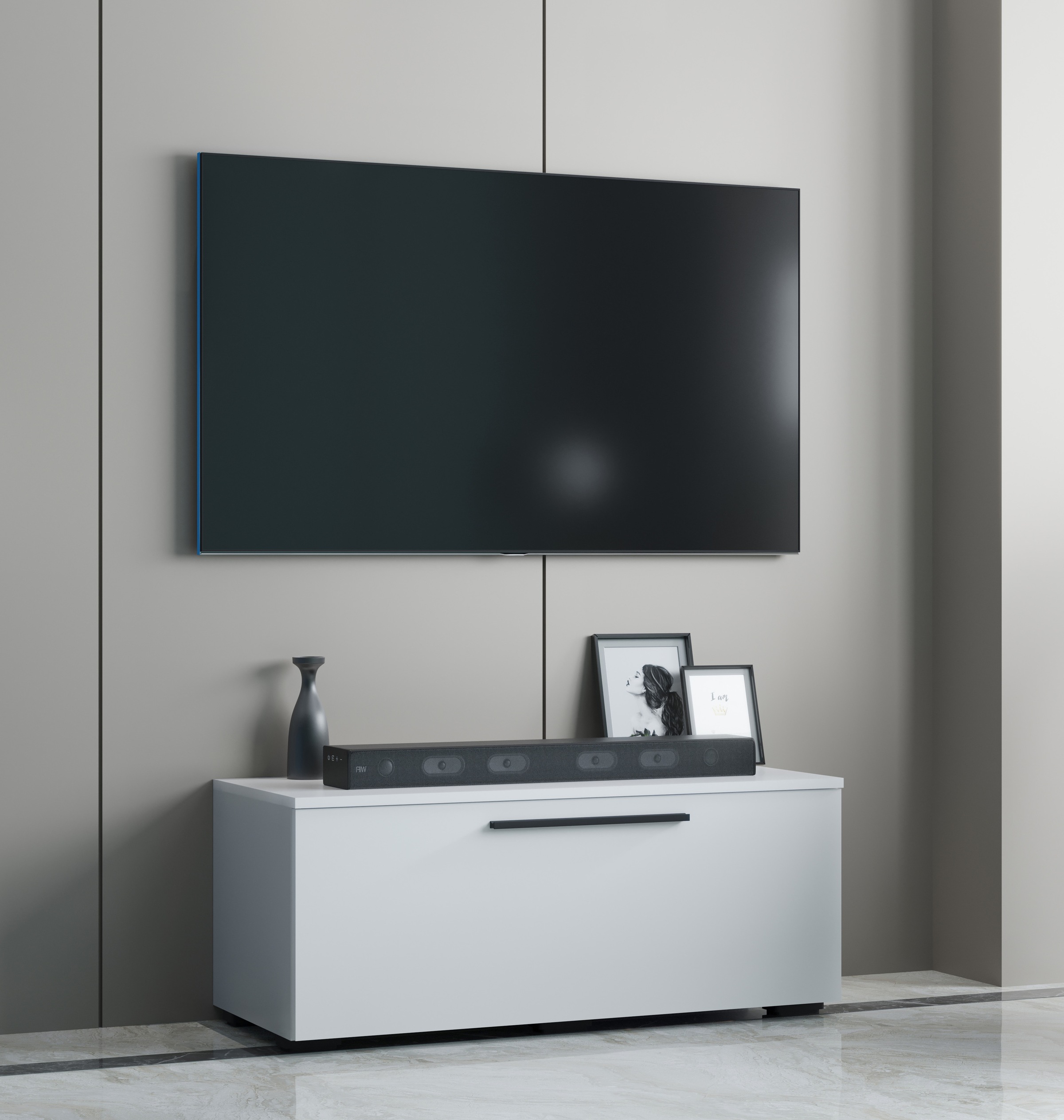 VCM Wohnzimmertisch »Holz TV Lowboard Möbel Fernsehschrank Arila S«