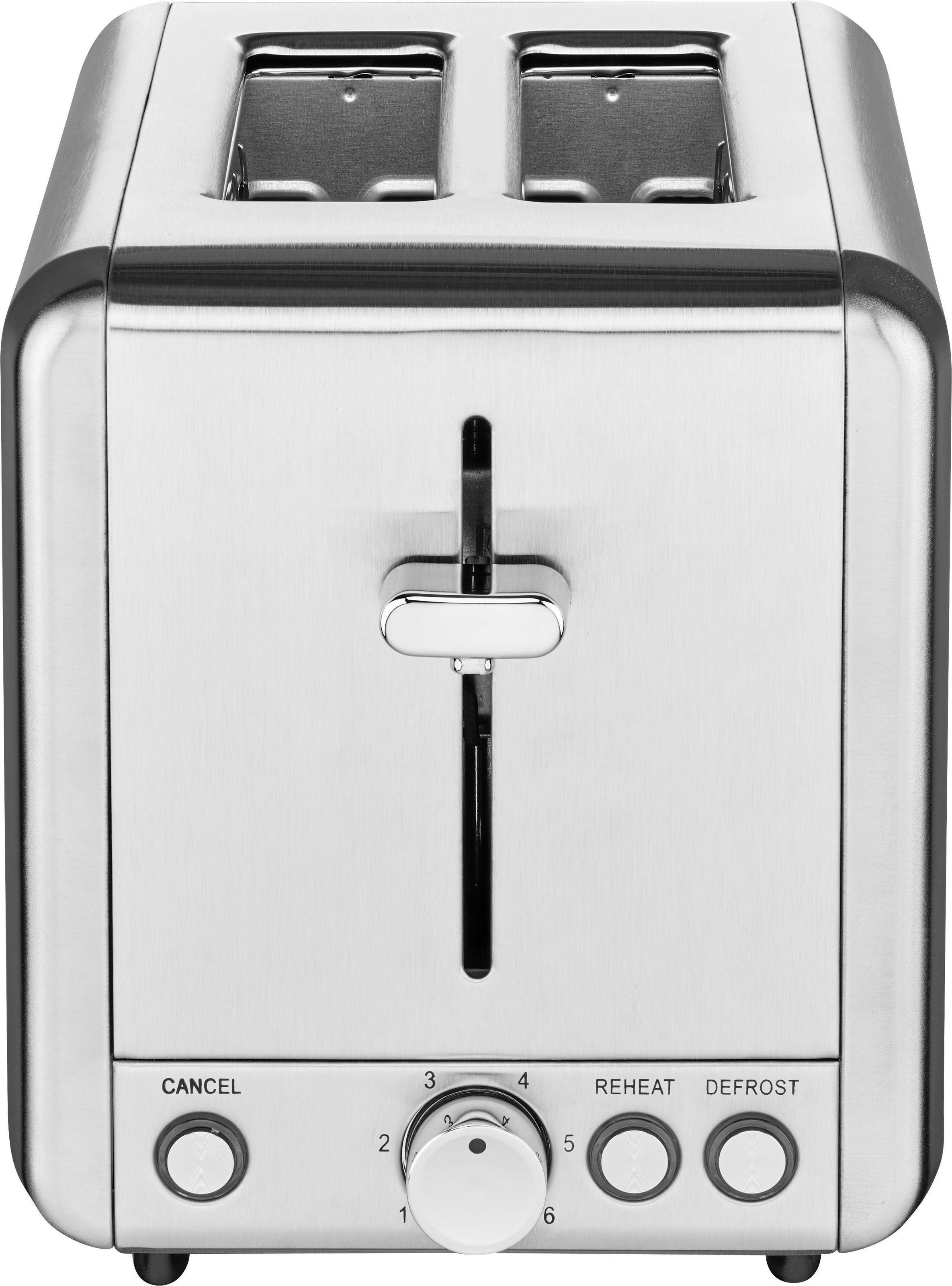 SOLIS OF SWITZERLAND Toaster »920.12 Steel Typ 8002«, 2 lange Schlitze