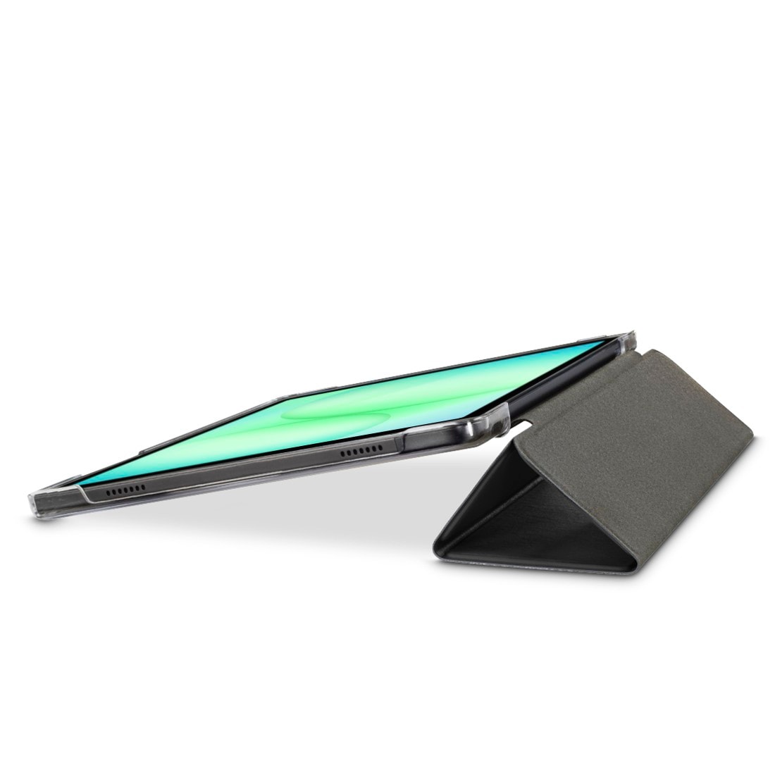 Hama Tablet-Hülle »Tablet-Hülle mit Standfunktion für Galaxy Tab A11 8.7", schwarz« Tablet Magnetischer Deckel, Standfunktion, transparente Rückseite, leicht