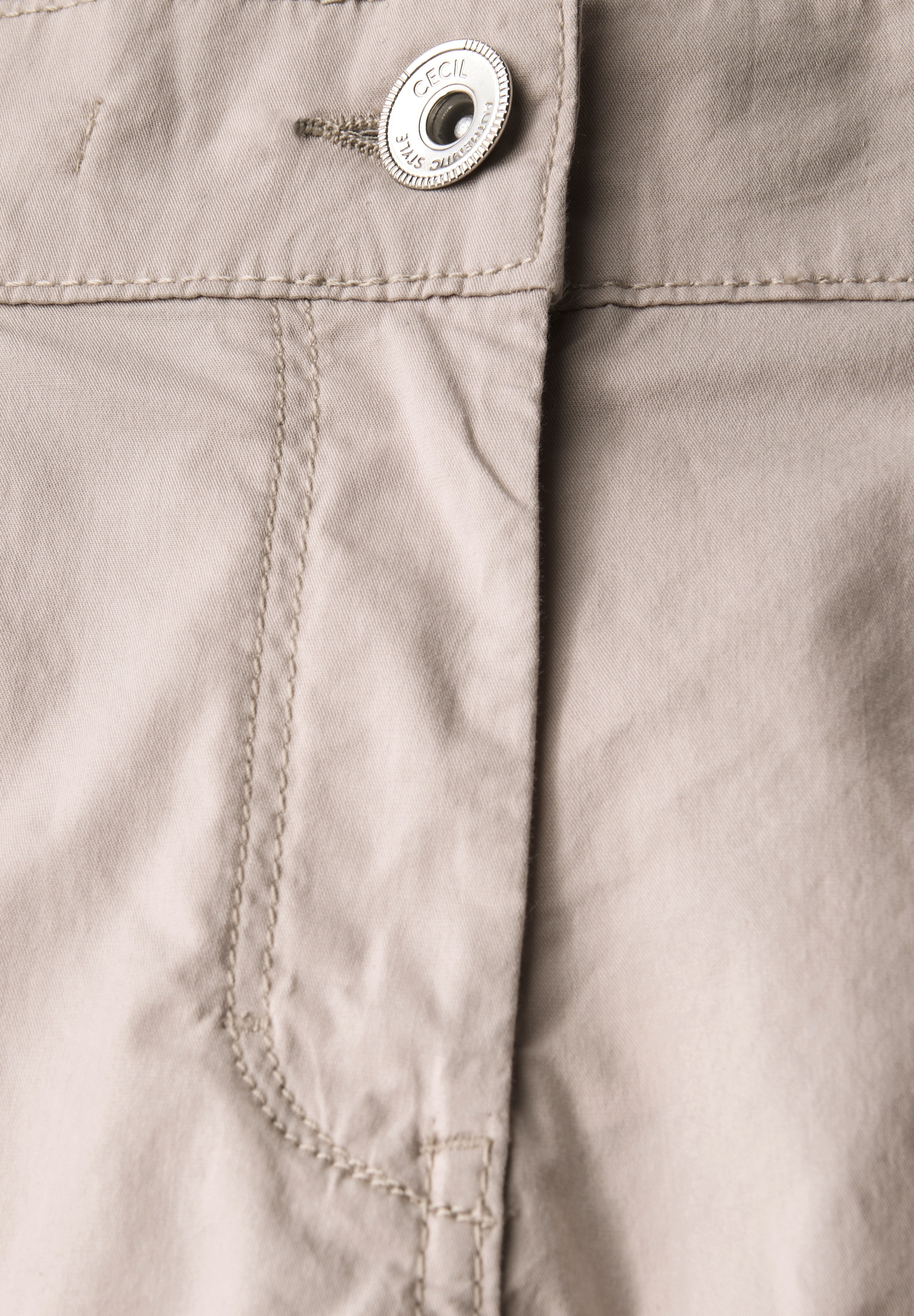 Cecil 3/4-Hose »Style NEW YORK«, mit Gummibund und Eingrifftaschen