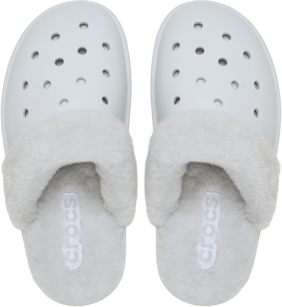 Crocs Pantoffel »Classic Fuzz Scuff«  mit gepolsterter Innensohle