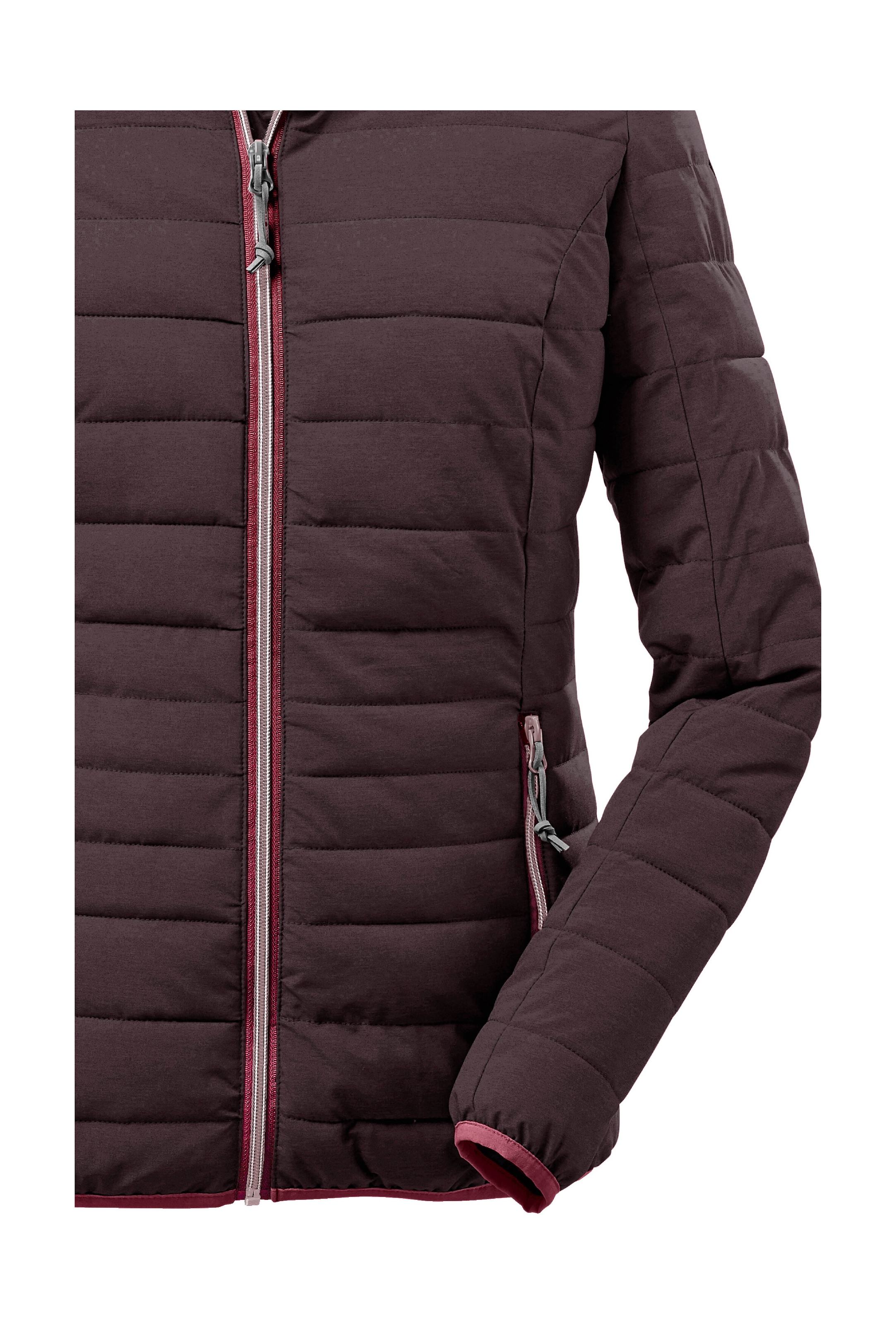 G.I.G.A. DX by killtec Steppjacke »Uyaka«, Leichte, wasserabweisende Damenjacke mit abzippbarer Kapuze