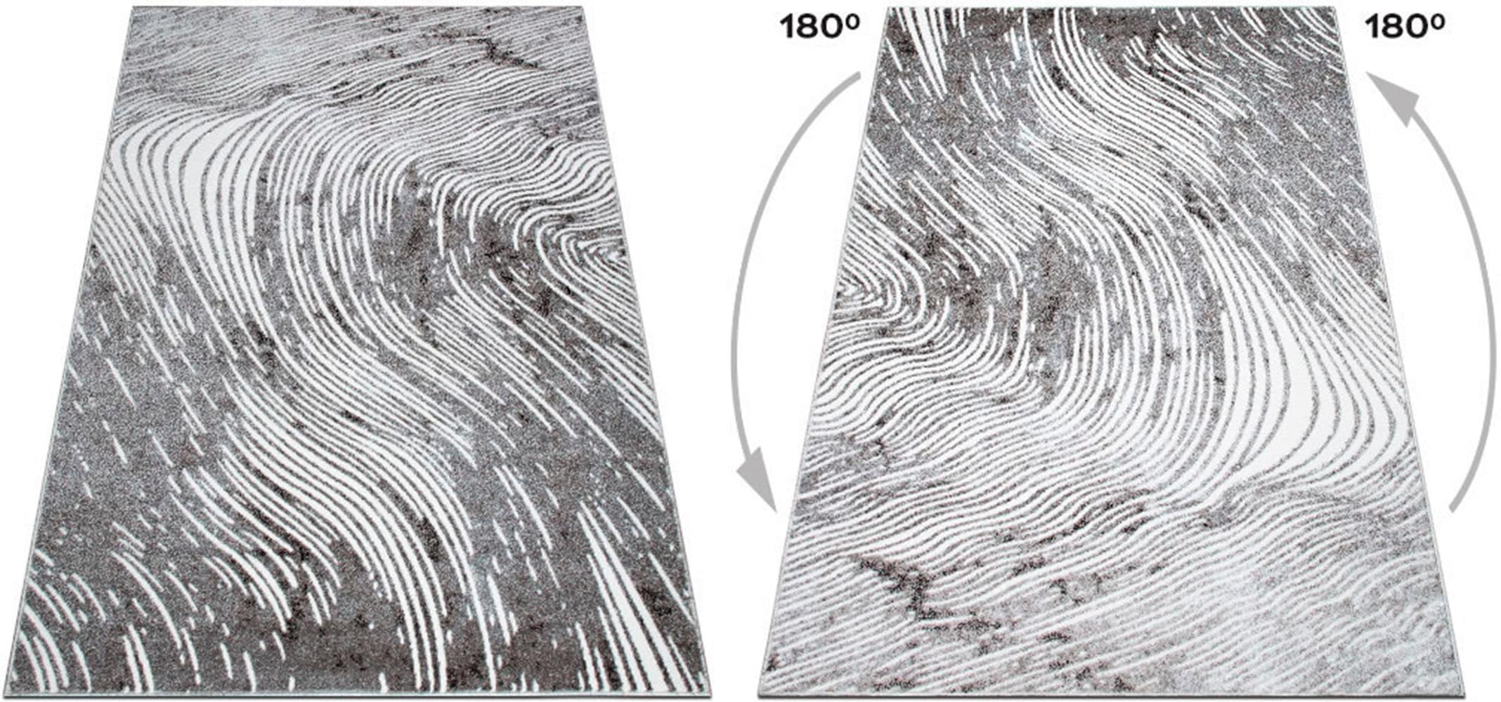 Teppich »Surella«, rechteckig, Hoch-Tief-Struktur, 3D-Design, modern